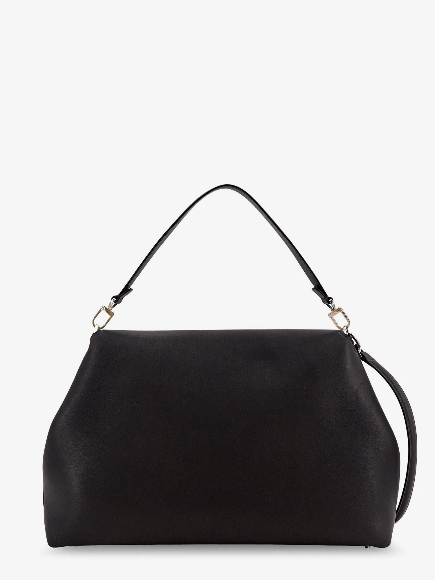 Toteme T-Lock Leather Shoulder Bag - Image 2