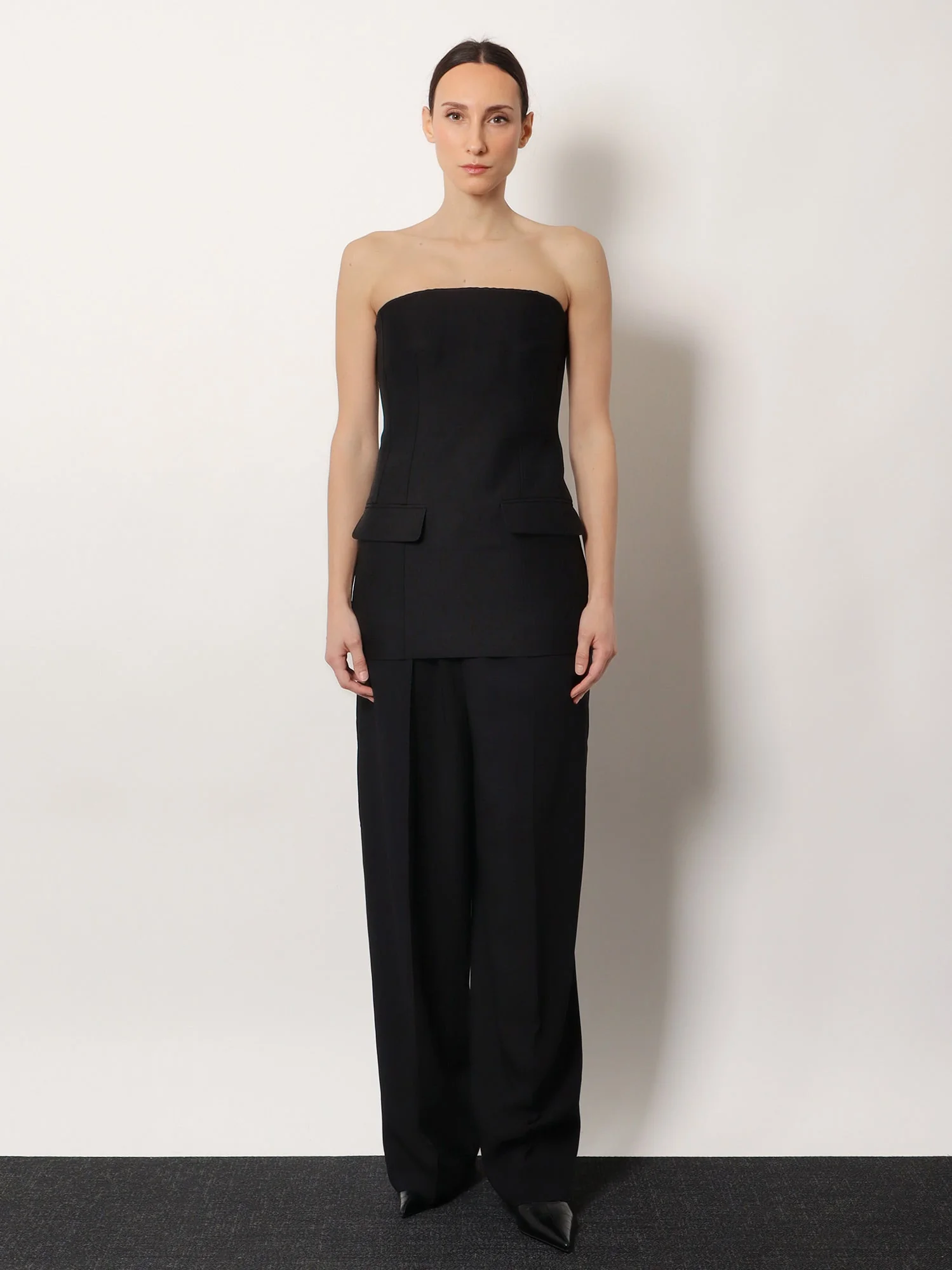 Toteme Wool And Silk Blend Tank Top - Image 2