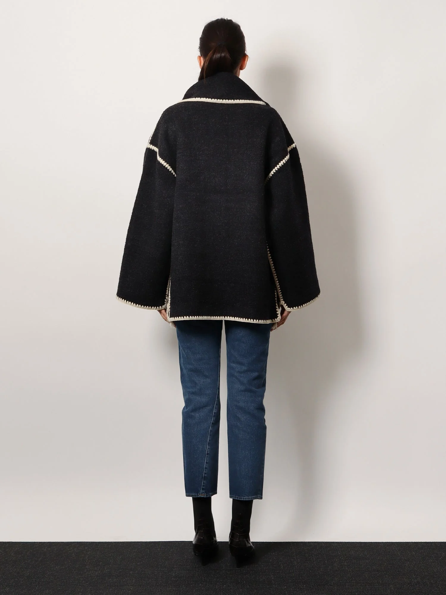 Toteme Wool Blend Emboidered Jacket - Image 3