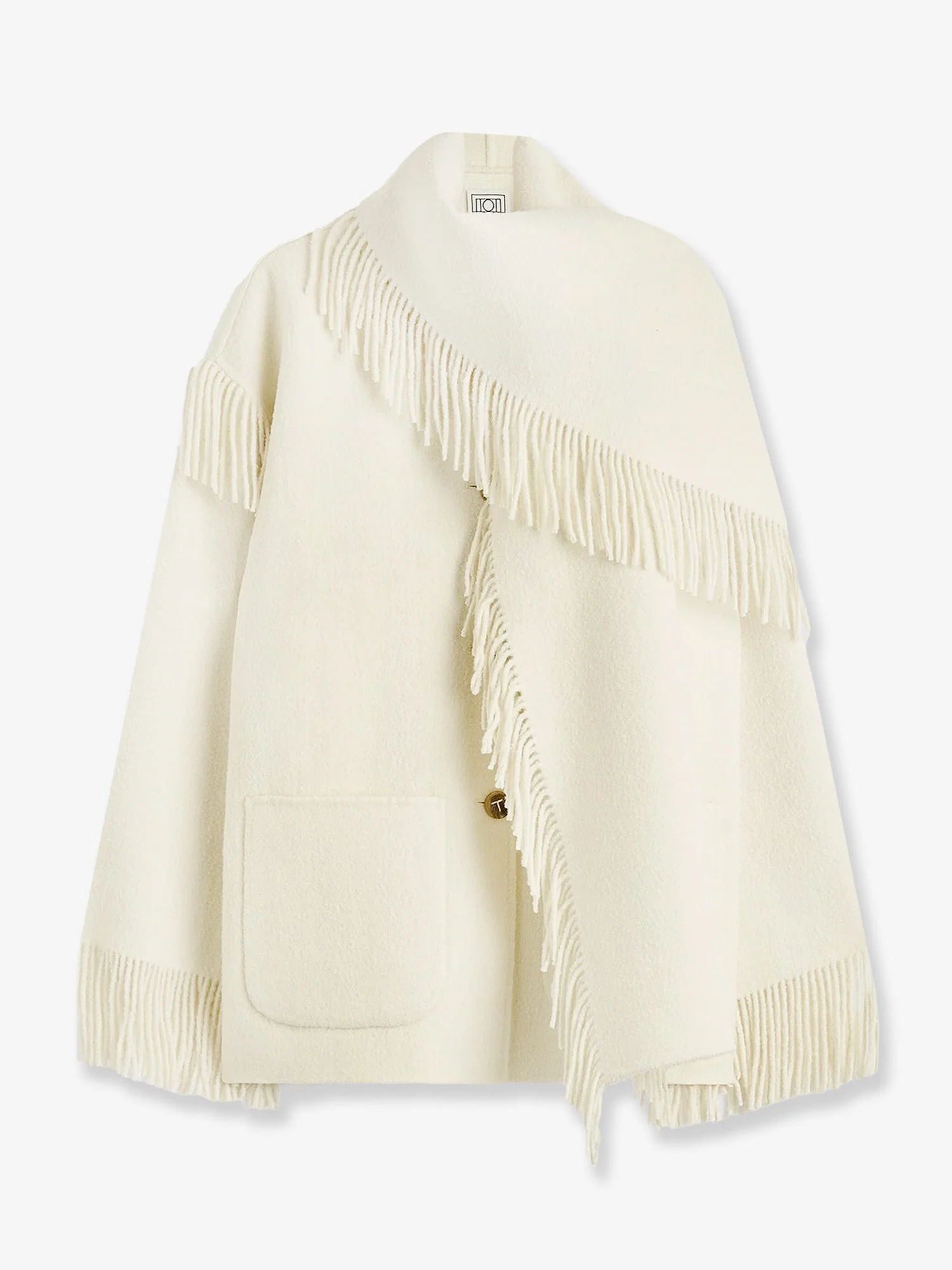 Toteme Wool Coat With Scarf