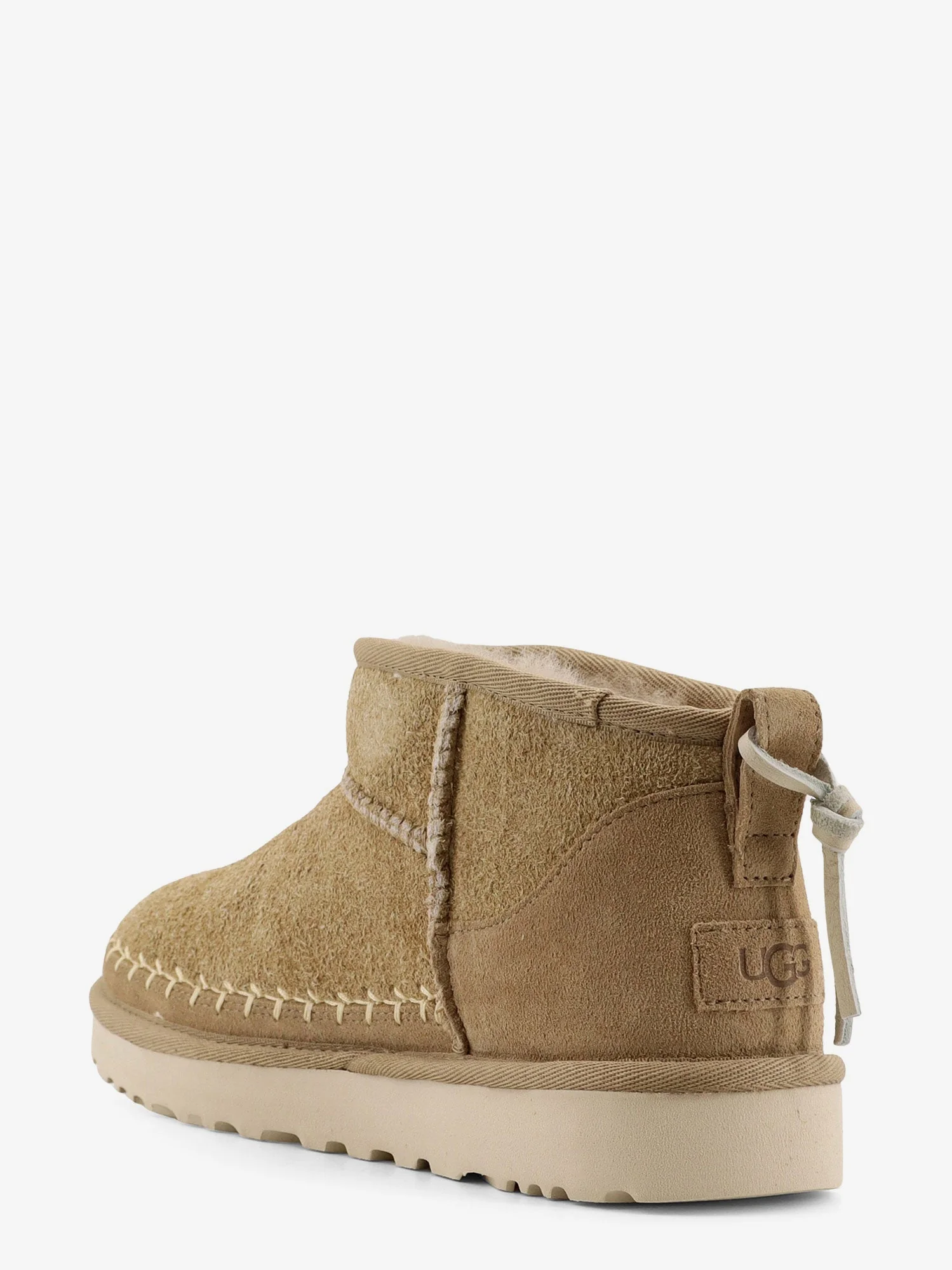 Ugg W Classic Ultra Mini Biarritz Suede Ankle Boots - Image 3
