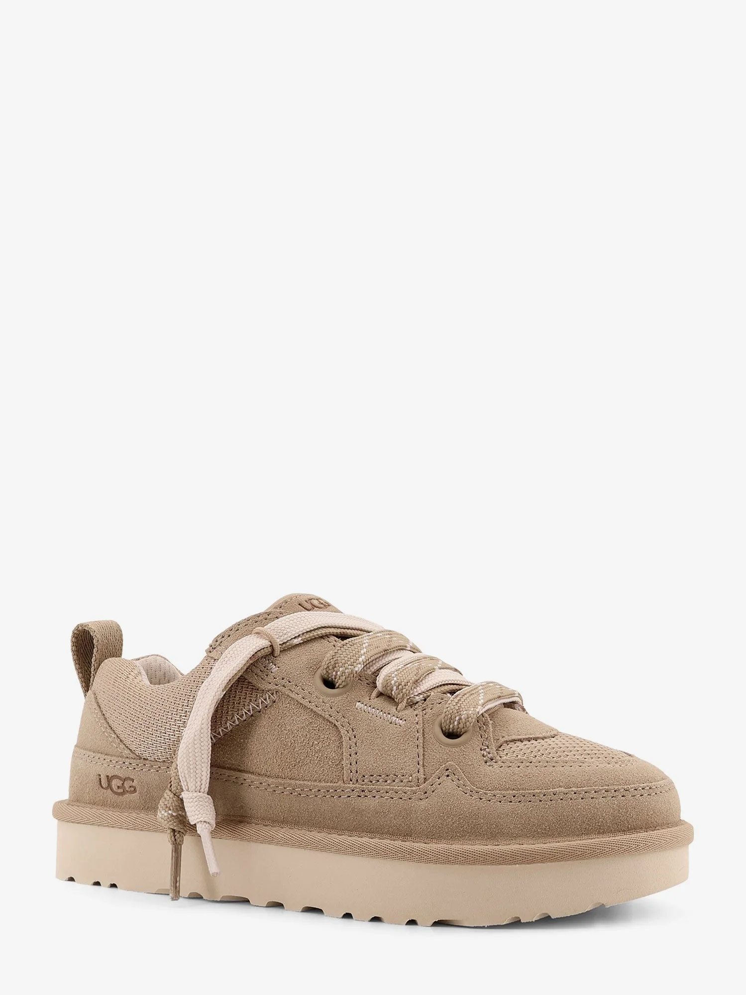 Ugg W Lo Lowmel Suede Sneakers - Image 7