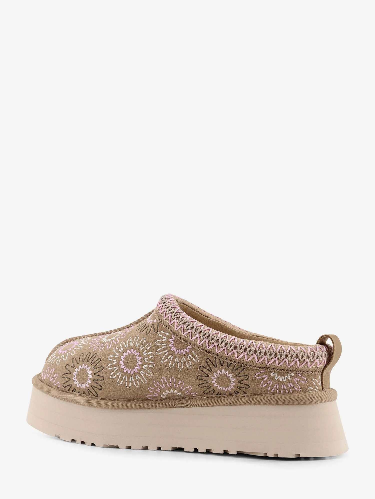 Ugg W Tazz Suede Sandals With Multicolor Embroidery - Image 3