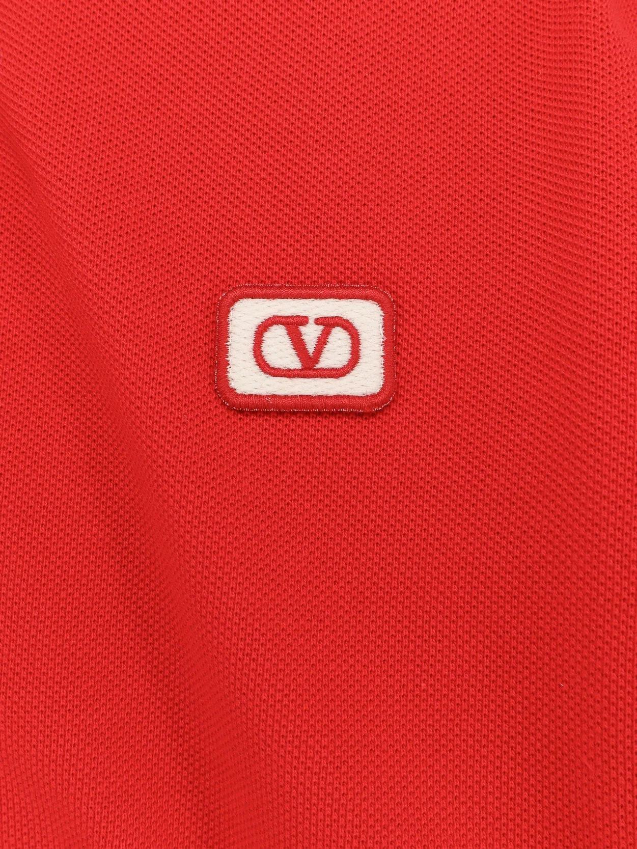 Valentino Cotton Polo Shirt With Vlogo - Image 5