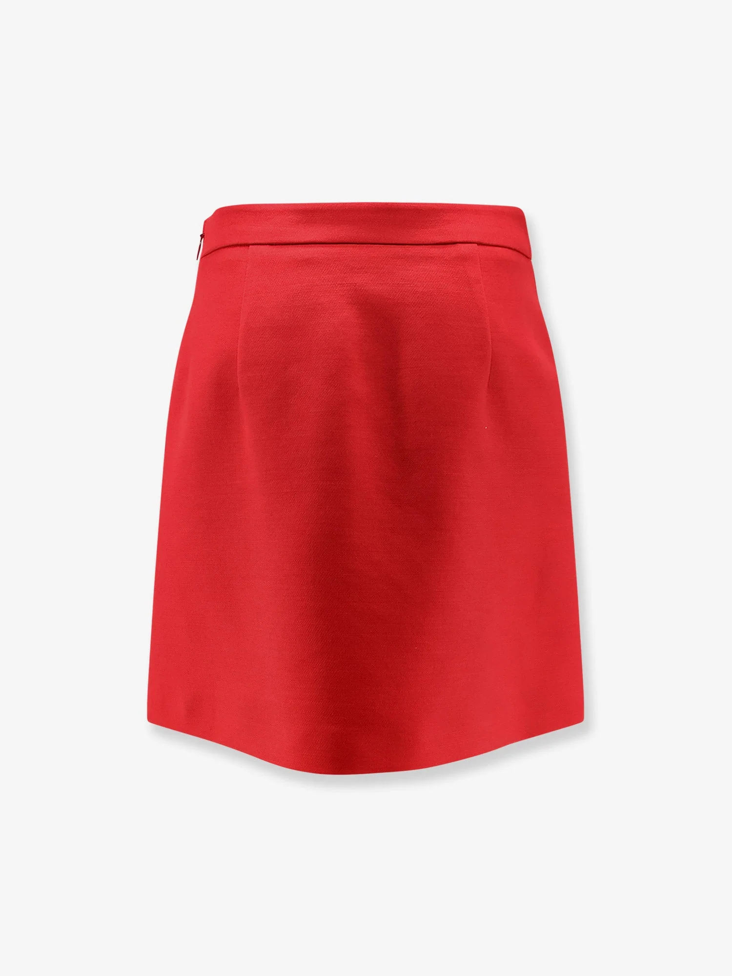 Valentino Crepe Couture Skirt With Heart Jewel Buttons - Image 2