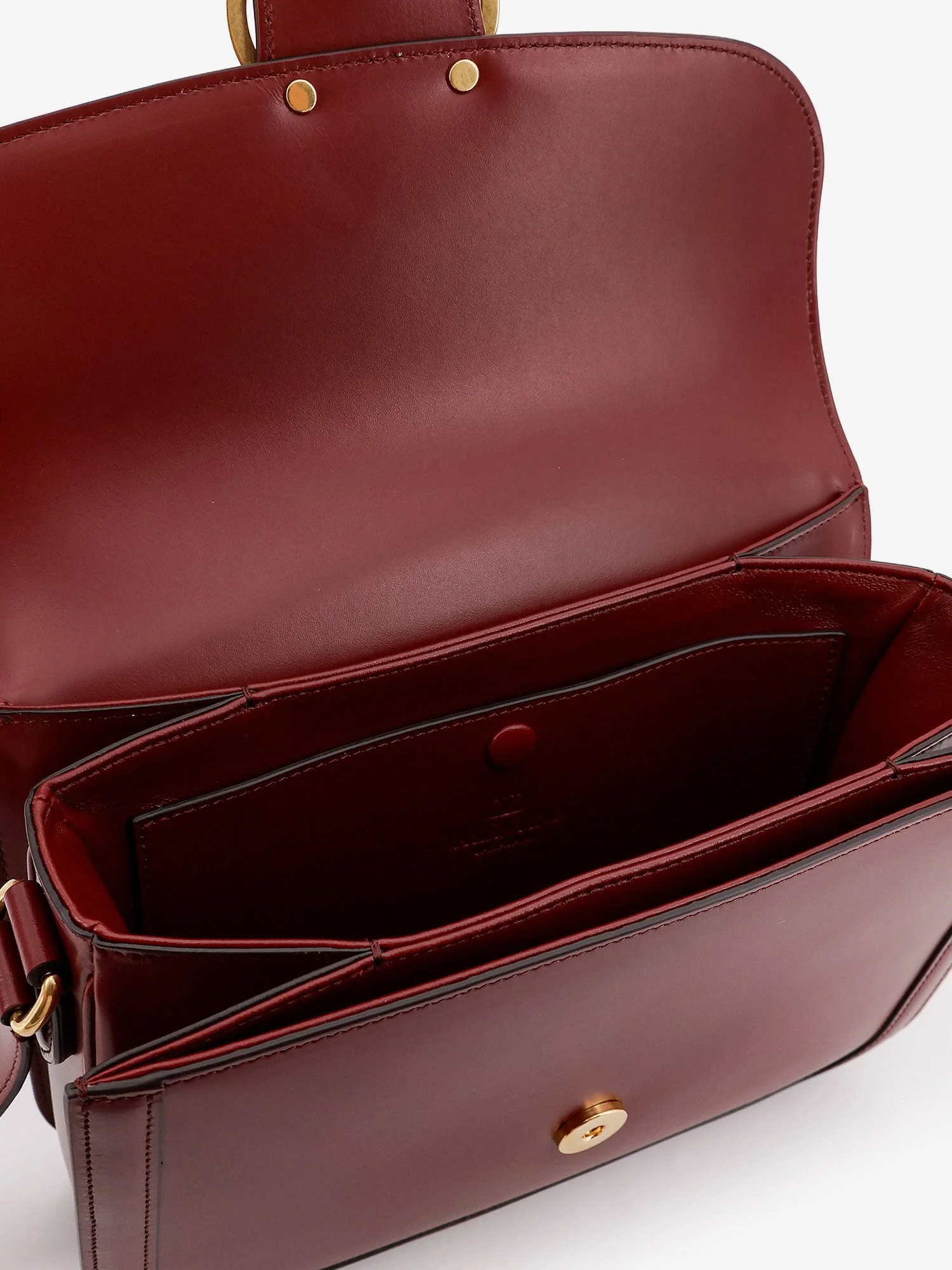 Valentino Garavani 9To5 Leather Shoulder Bag - Image 4