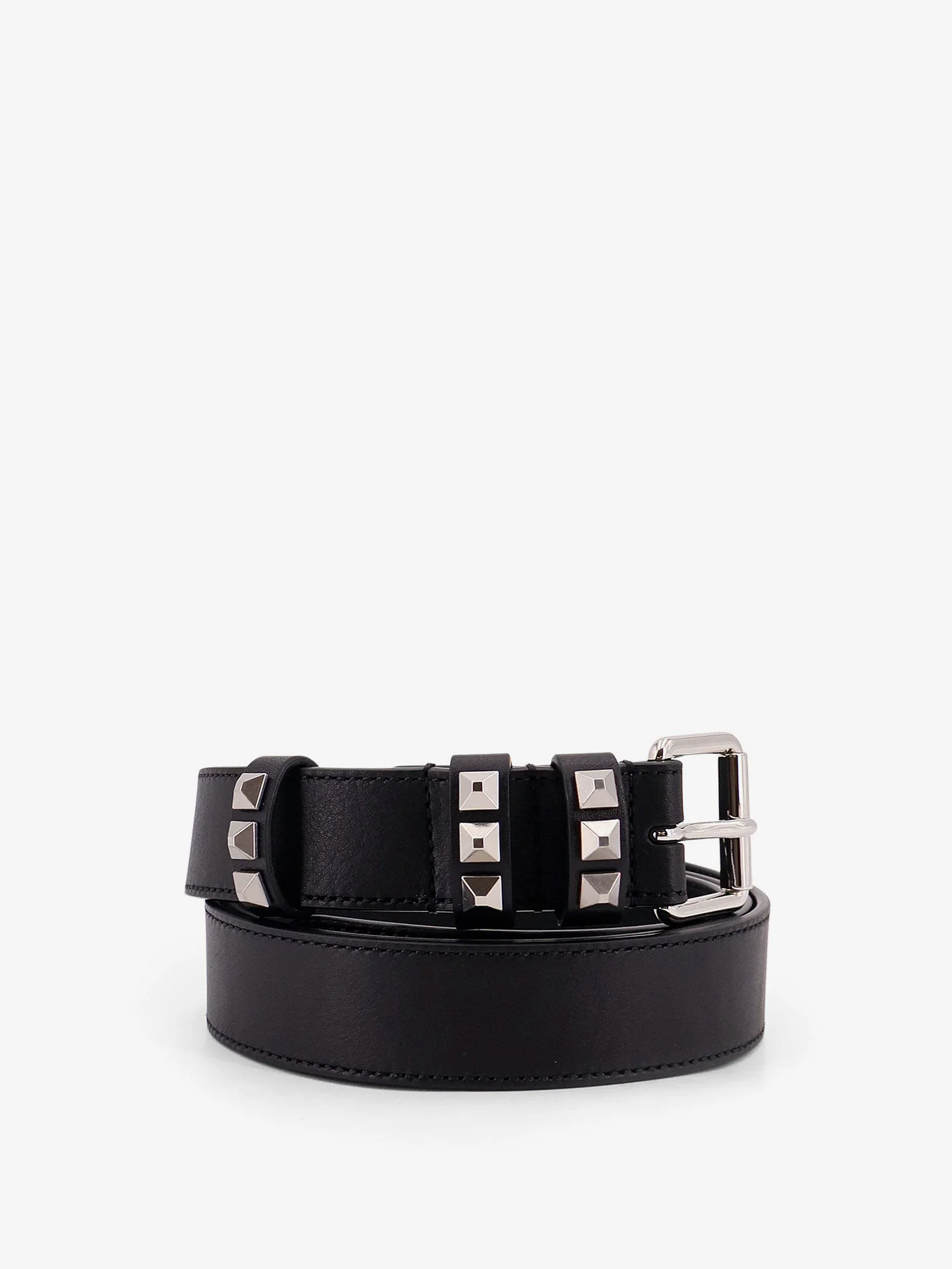 Valentino Garavani Flaneuse Leather Belt With Iconic Studs - Image 3