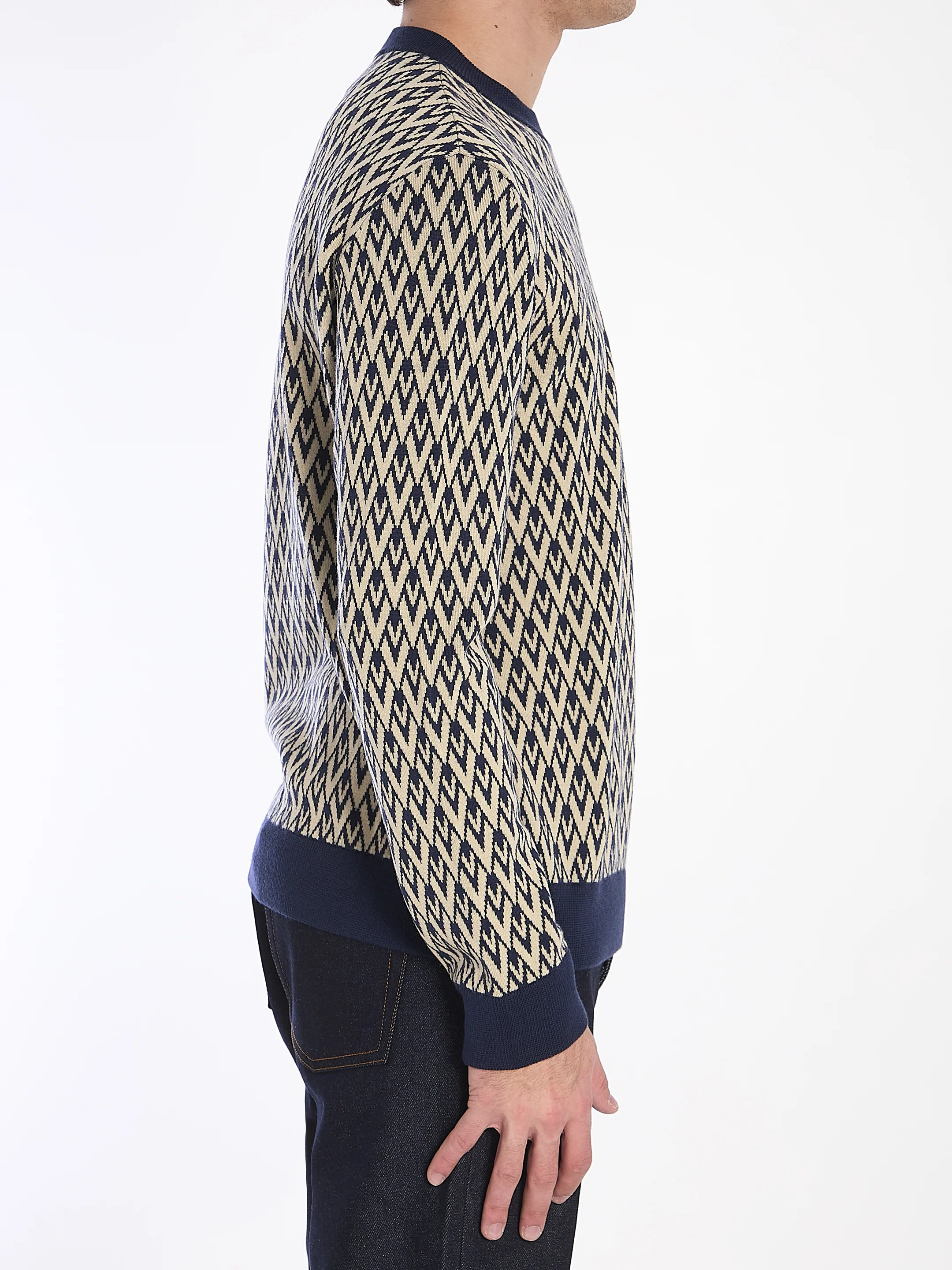 Valentino Garavani Jumper Toute La V Jacquard - Image 3