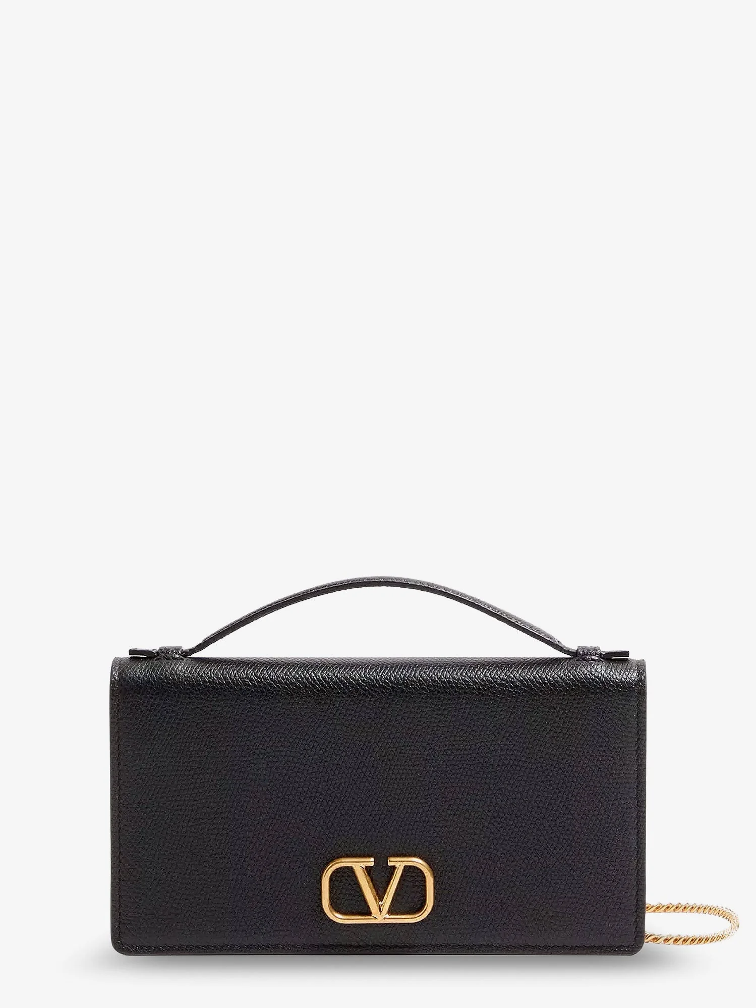 Valentino Garavani Leather Crossbody Bag With Vlogo Signature