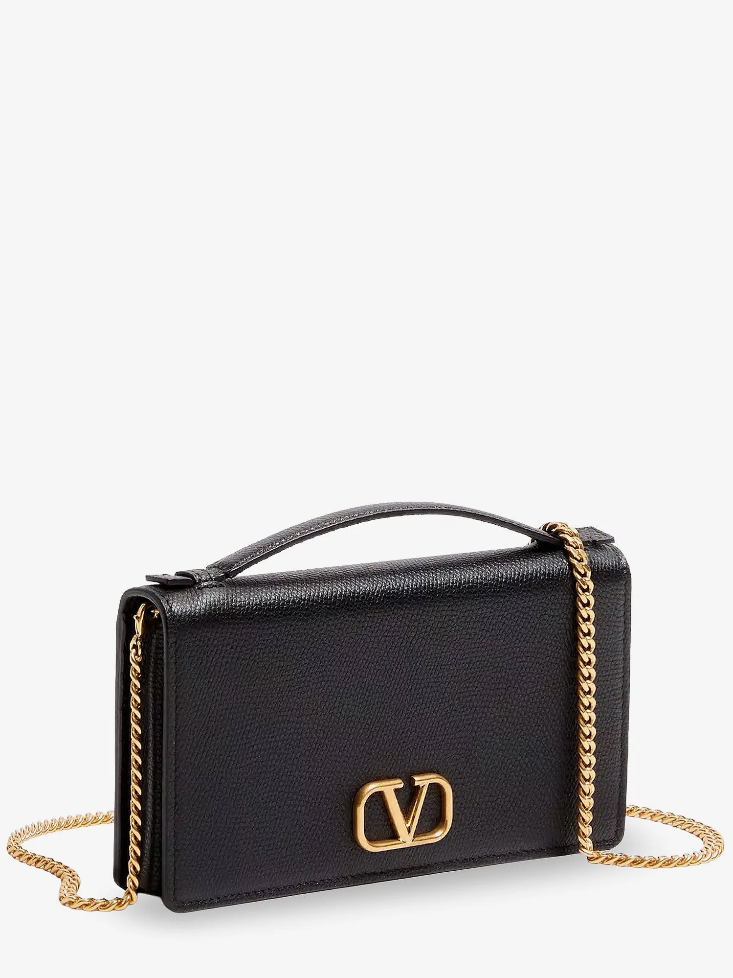 Valentino Garavani Leather Crossbody Bag With Vlogo Signature - Image 3
