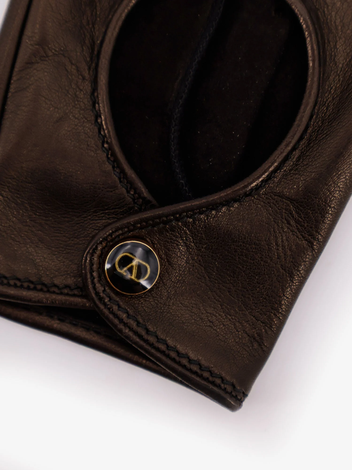 Valentino Garavani Leather Gloves - Image 3