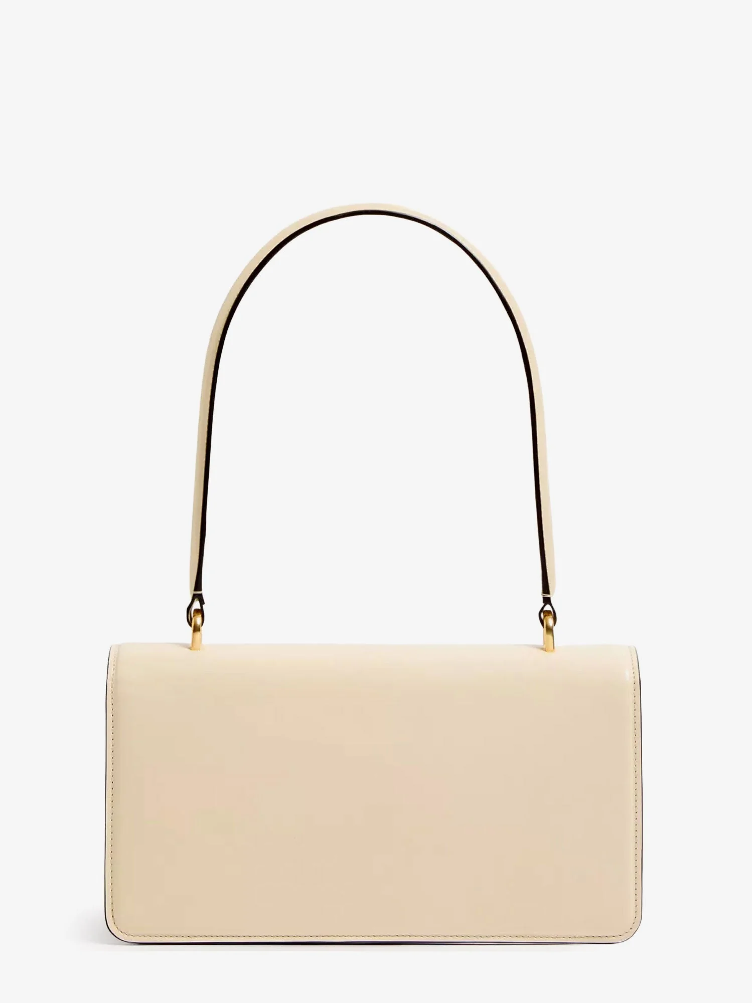 Valentino Garavani Leather Vlogo Shoulder Bag - Image 3