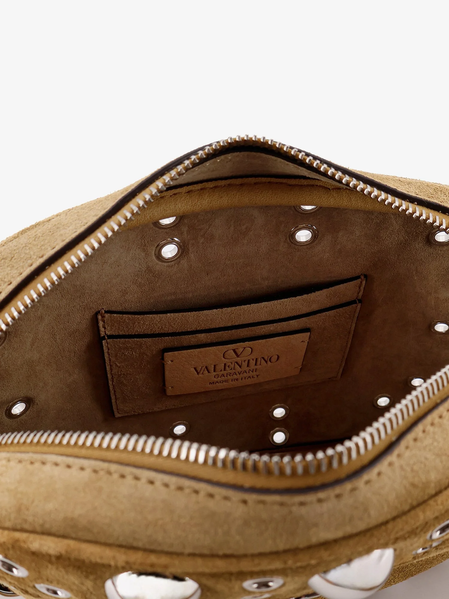 Valentino Garavani Nellcote Suede Shoulder Bag - Image 5