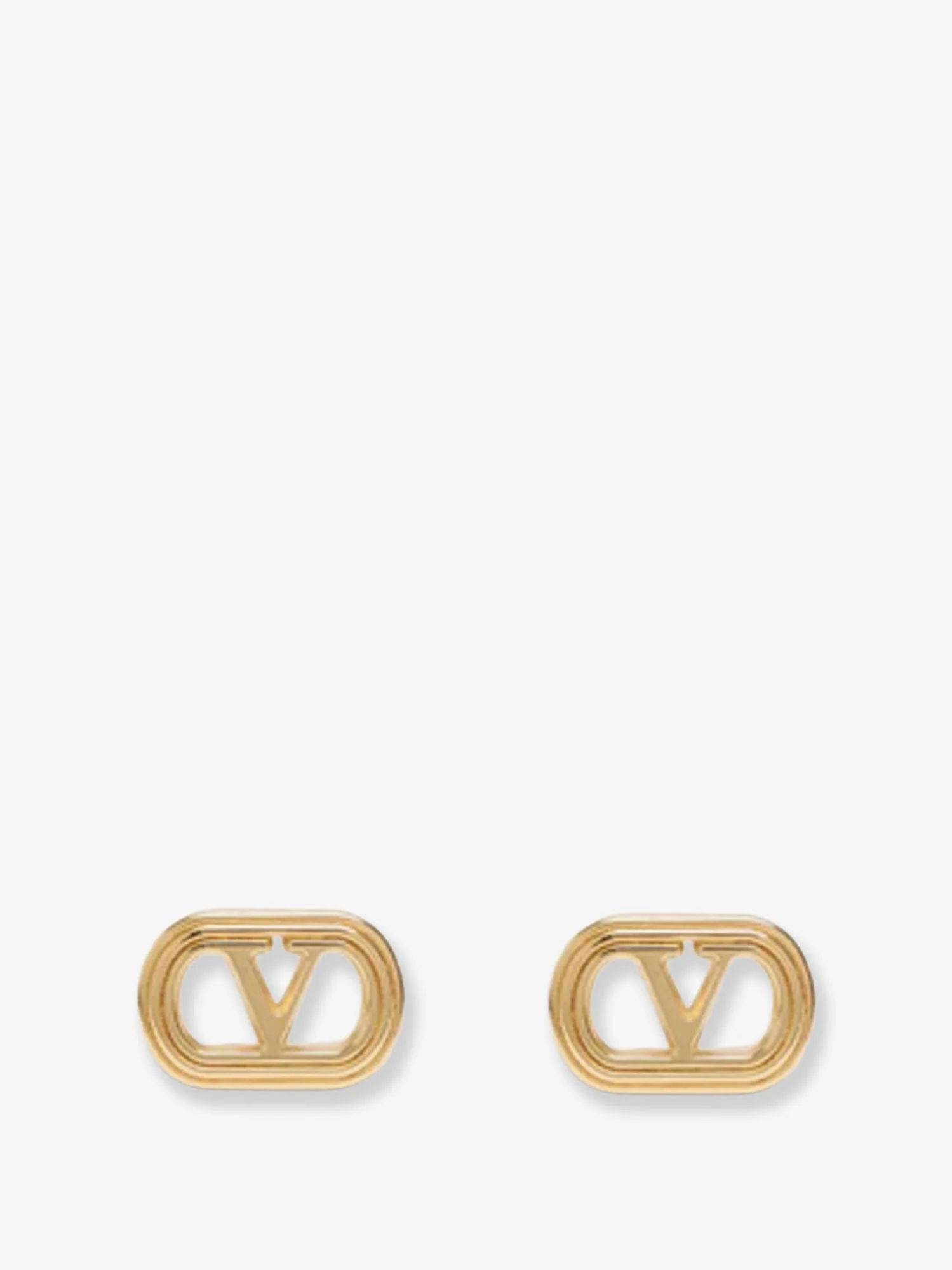 Valentino Garavani Ovalette Metal Earrings