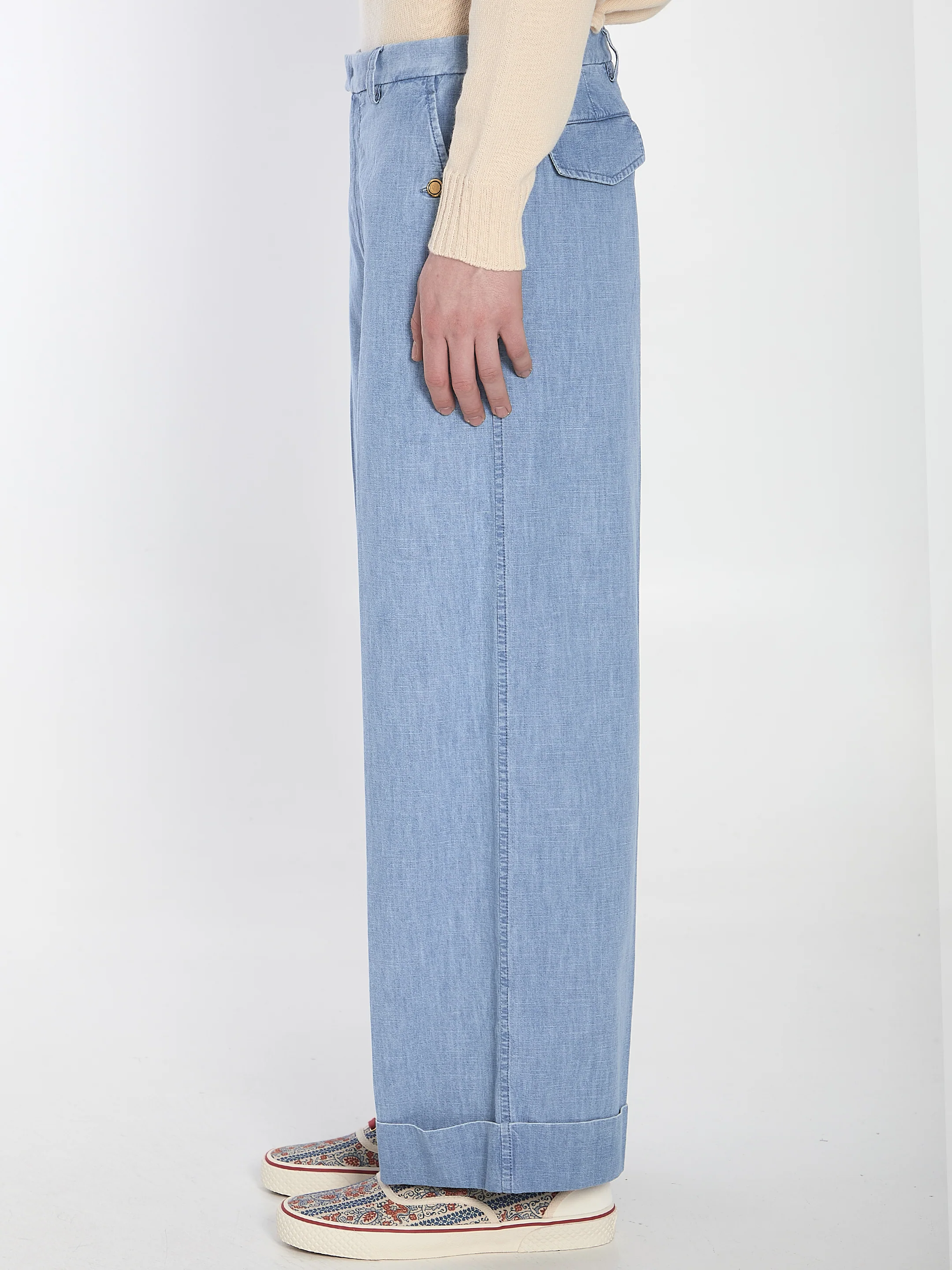 Valentino Garavani Oversized Trousers - Image 3