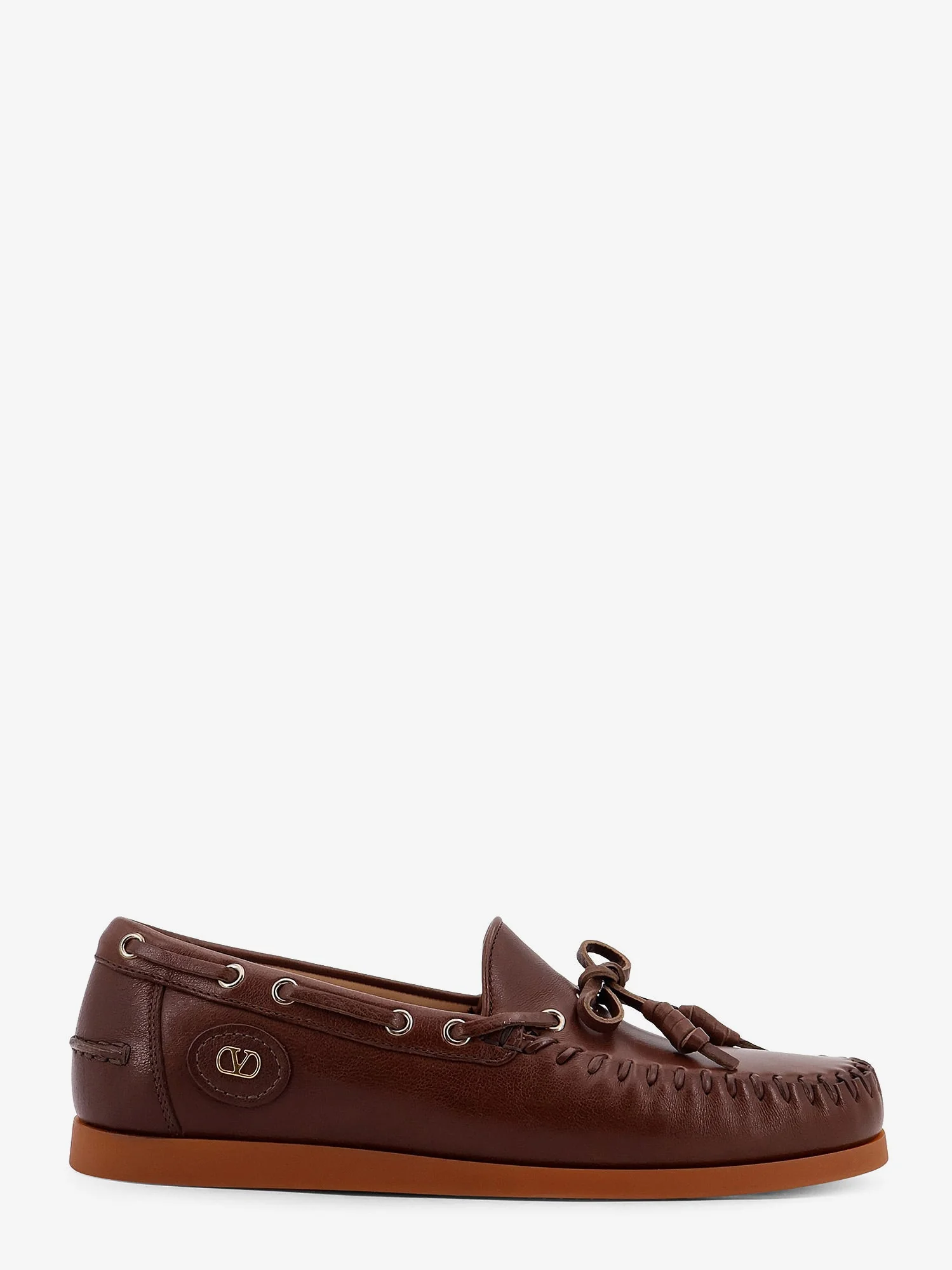 Valentino Garavani Palm Avenue Leather Loafers