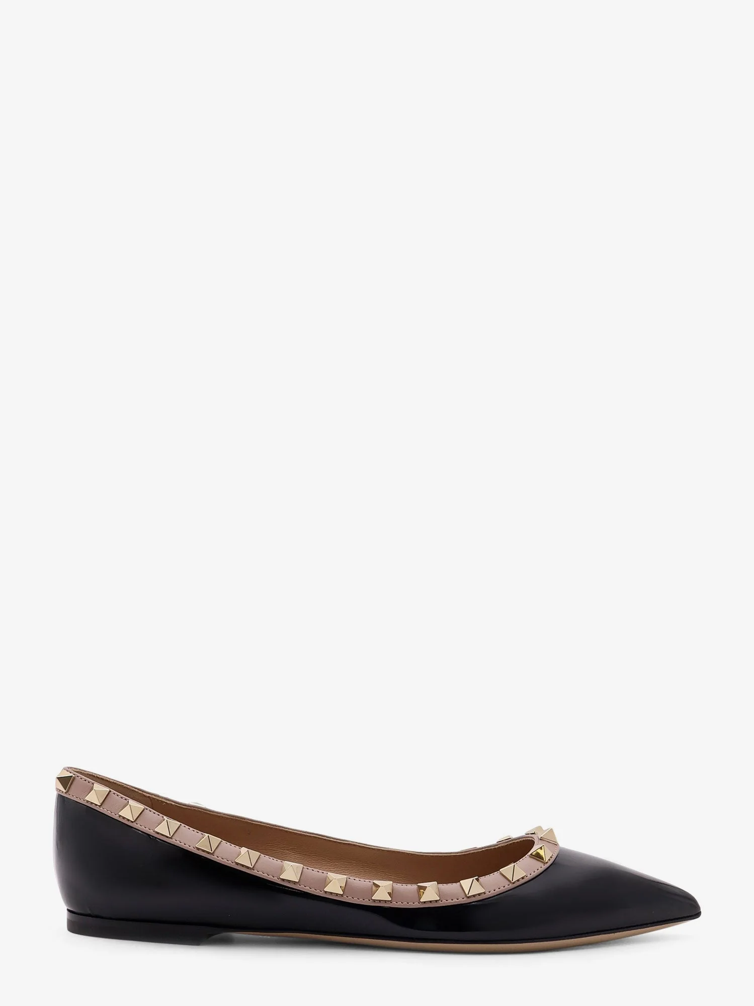 Valentino Garavani Rockstud Patent Leather Ballerinas - Image 5