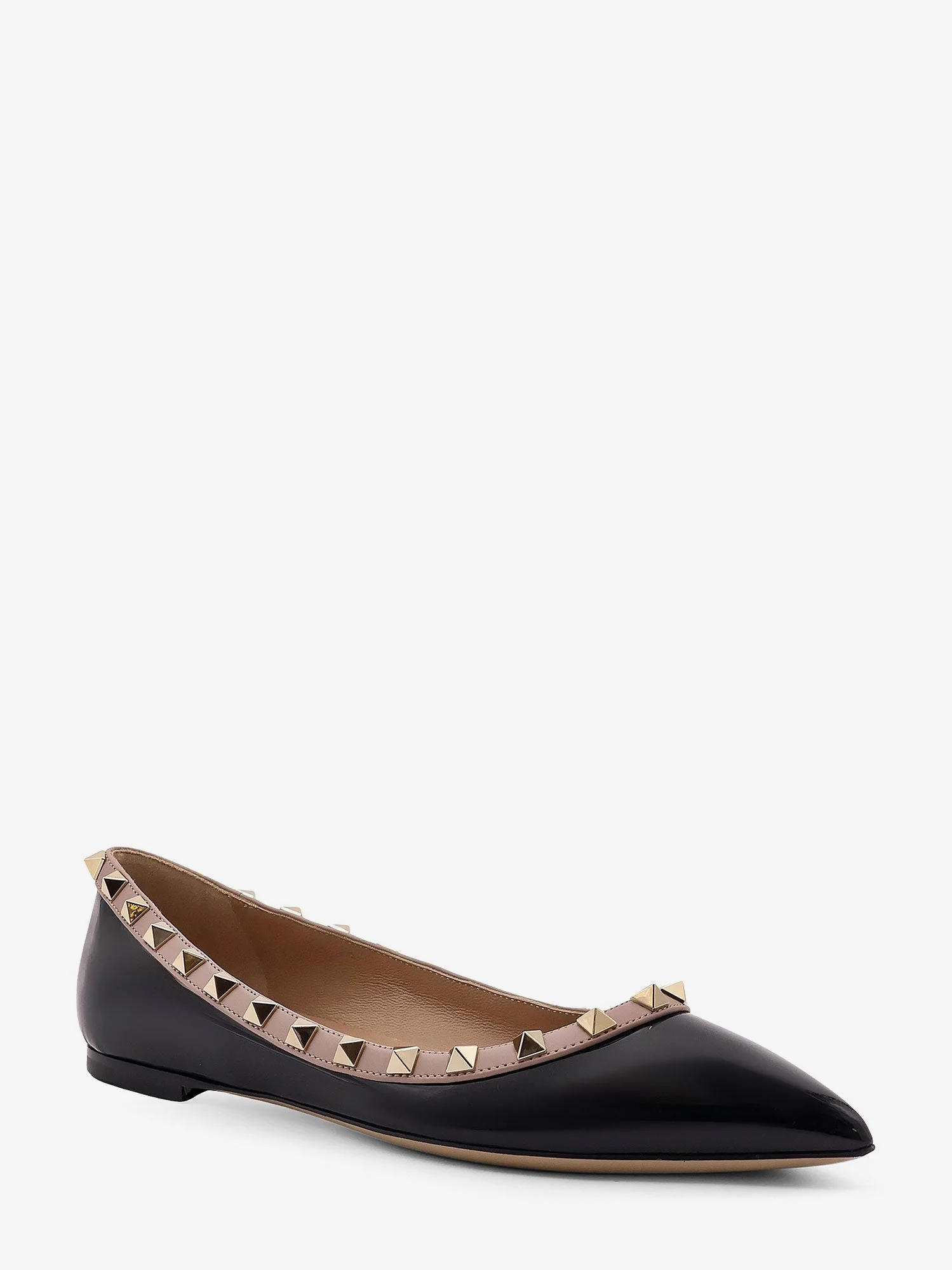 Valentino Garavani Rockstud Patent Leather Ballerinas - Image 6