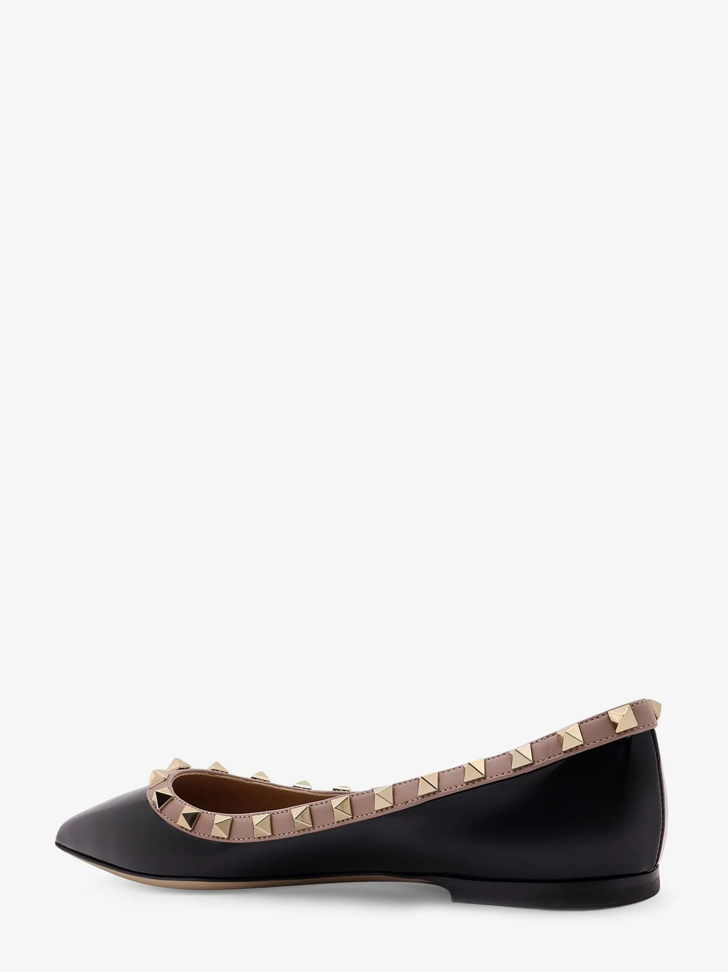 Valentino Garavani Rockstud Patent Leather Ballerinas - Image 7