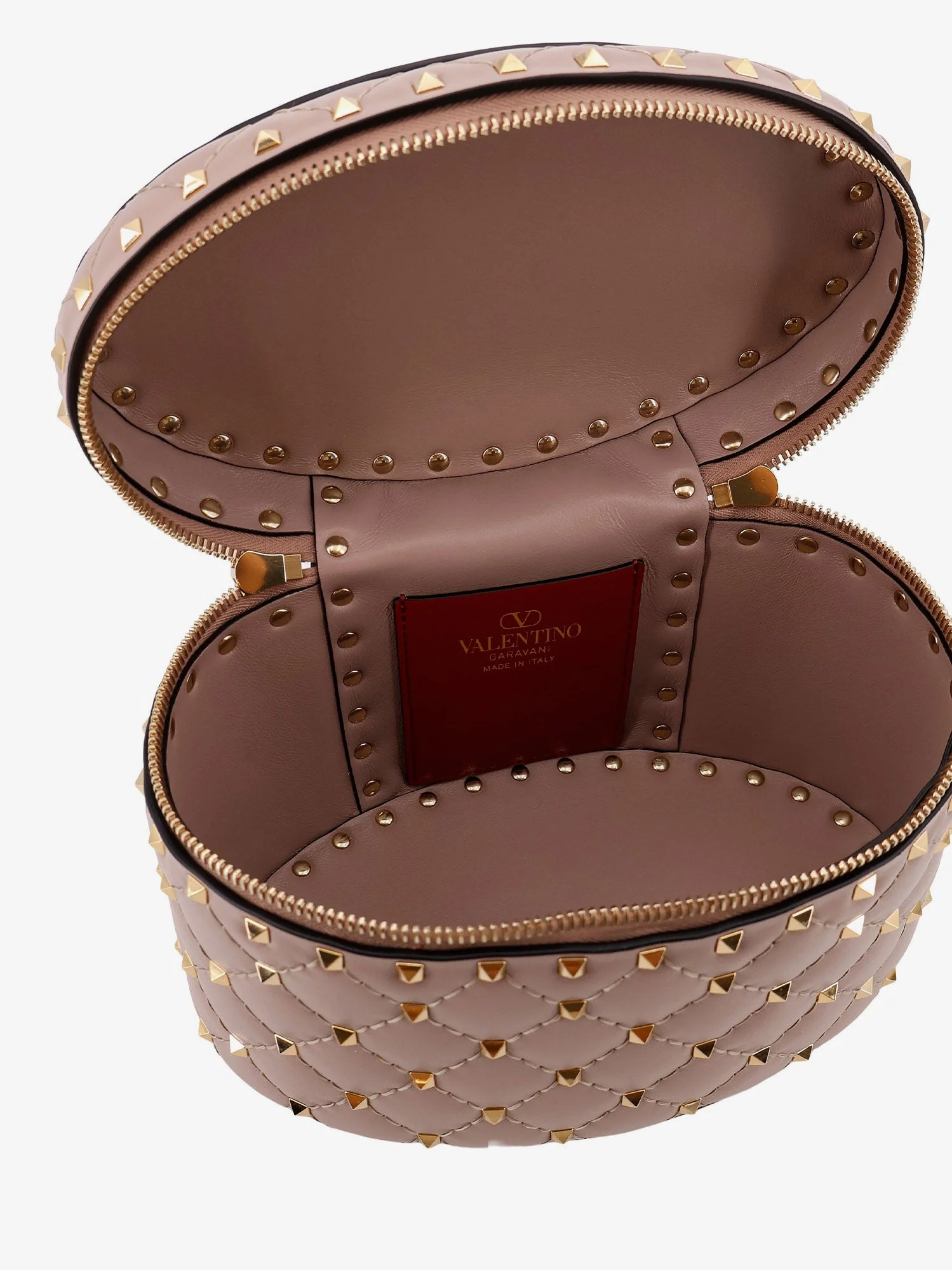 Valentino Garavani Rockstud Spike Leather Shoulder Bag - Image 4