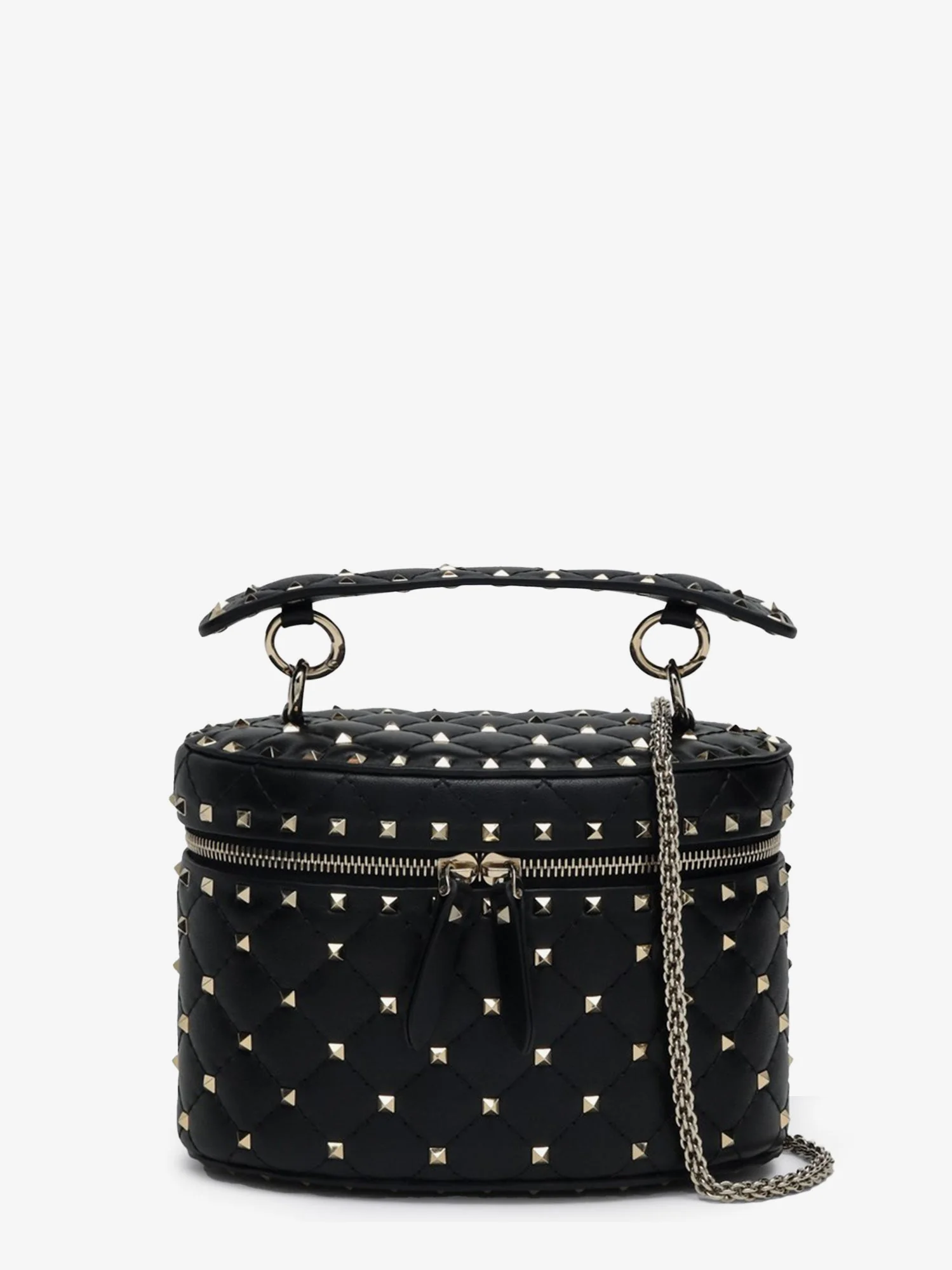 Valentino Garavani Rockstud Spike Leather Shoulder Bag - Image 6
