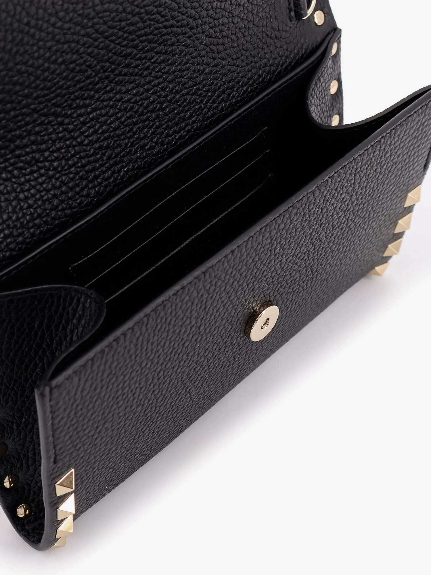 Valentino Garavani Rockstud Valentino Garavani Leather Crossbody Bag/Wallet - Image 4