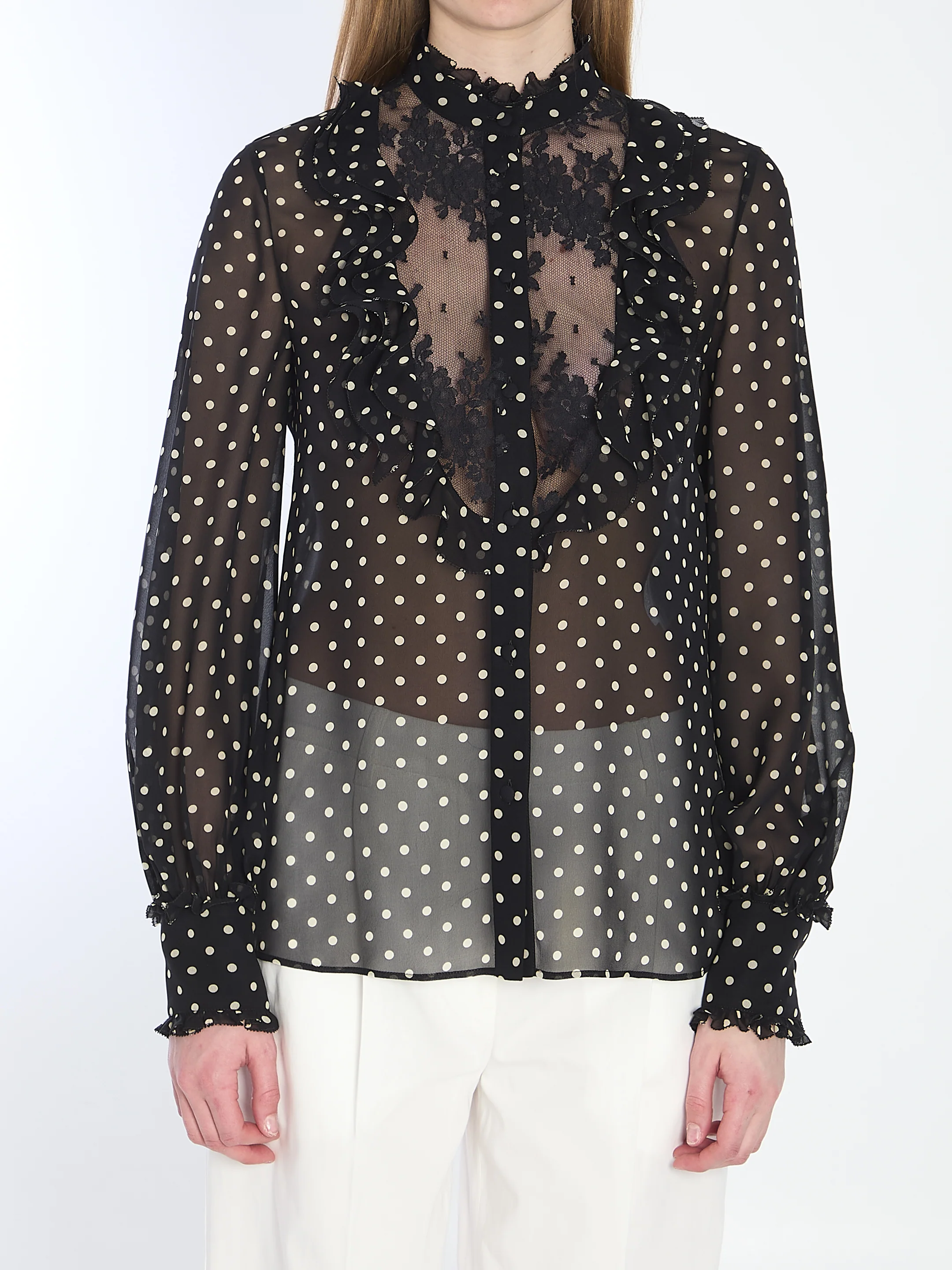 Valentino Garavani Shirt With Polka Dots