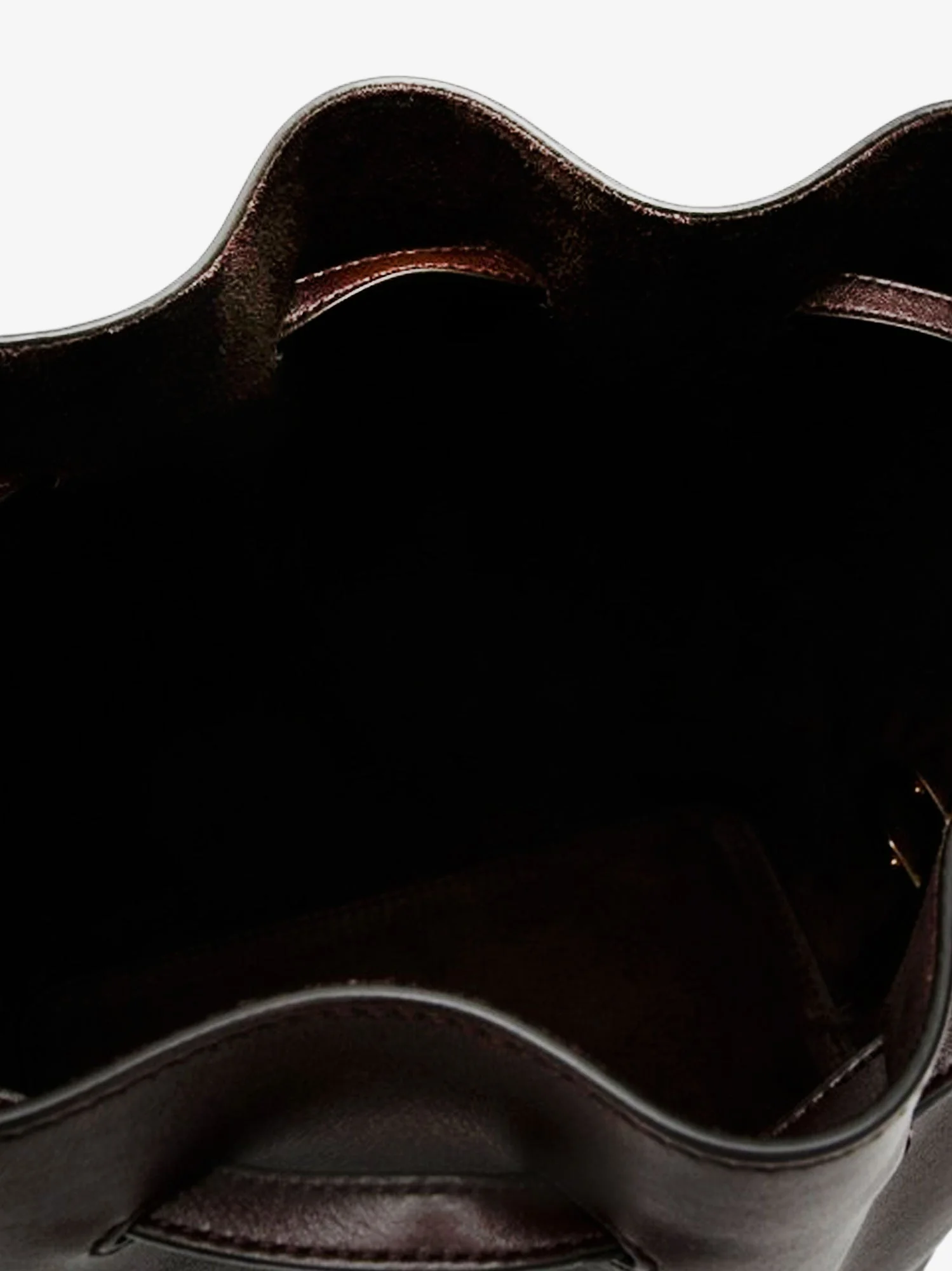 Valentino Garavani So Seau Leather Bucket Bag - Image 5