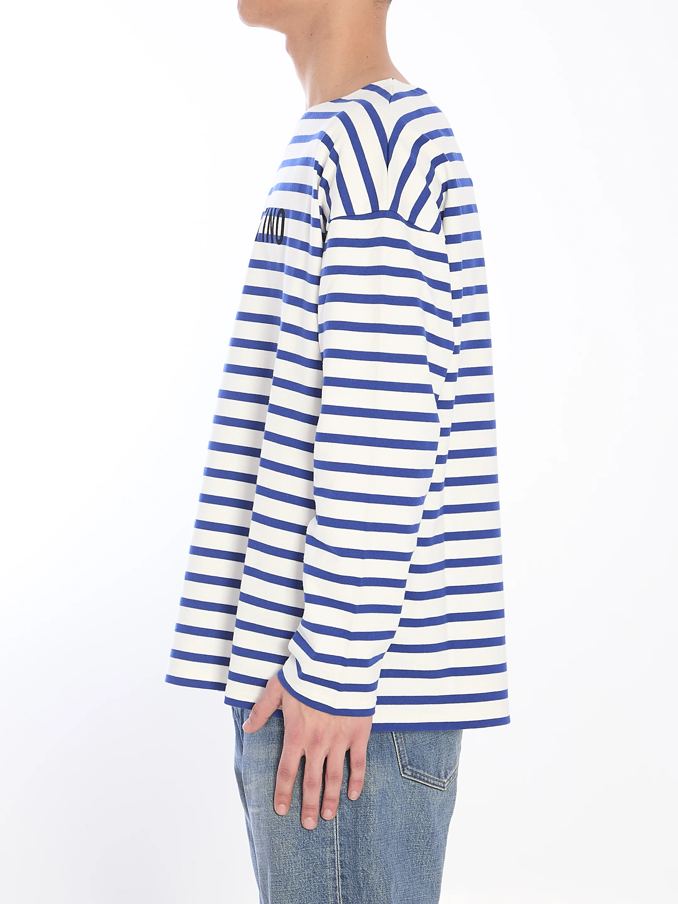 Valentino Garavani Striped Chez Valentino T-shirt - Image 3