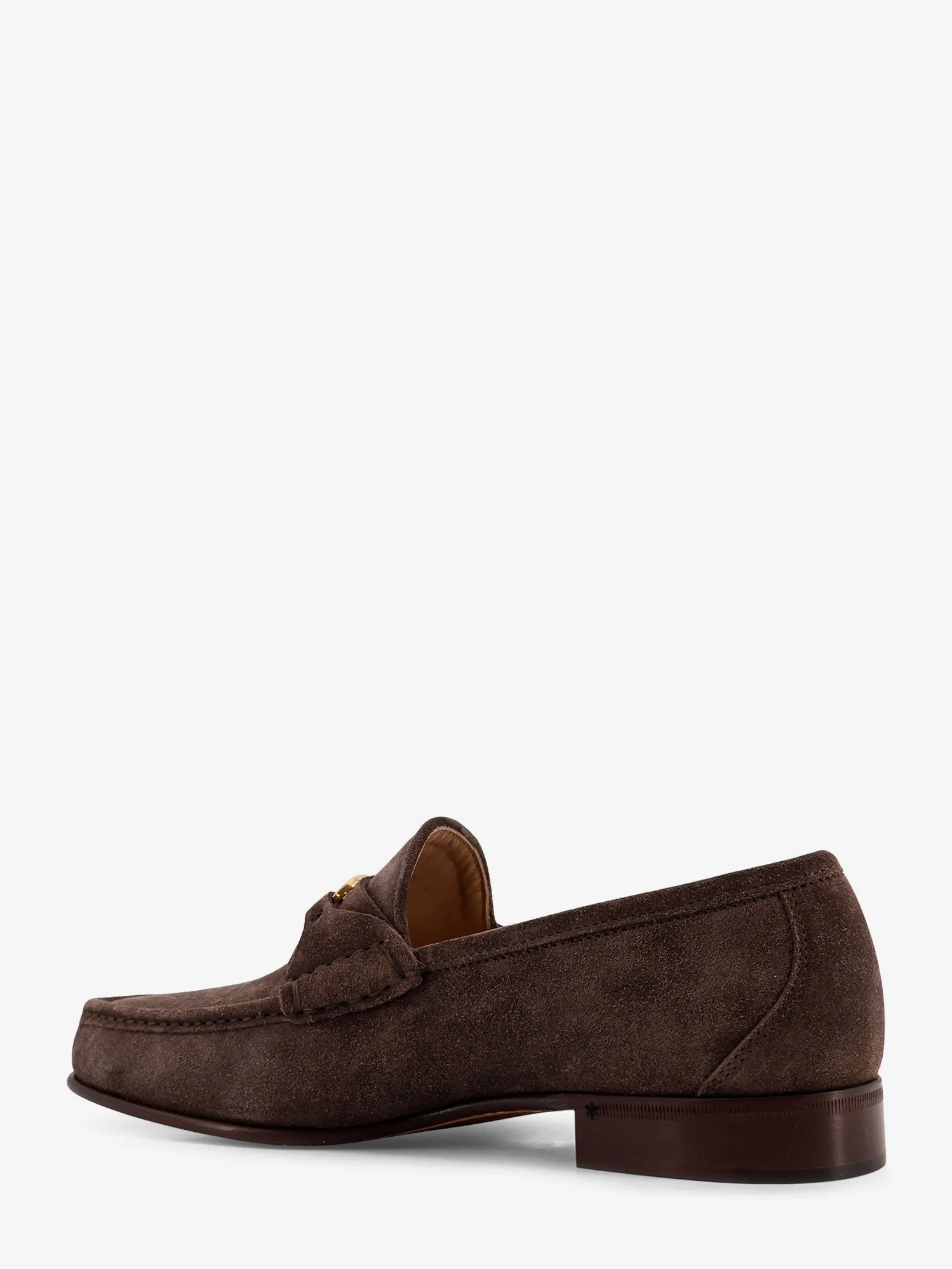 Valentino Garavani Suede Loafers With Metal Vlogo Signature - Image 3