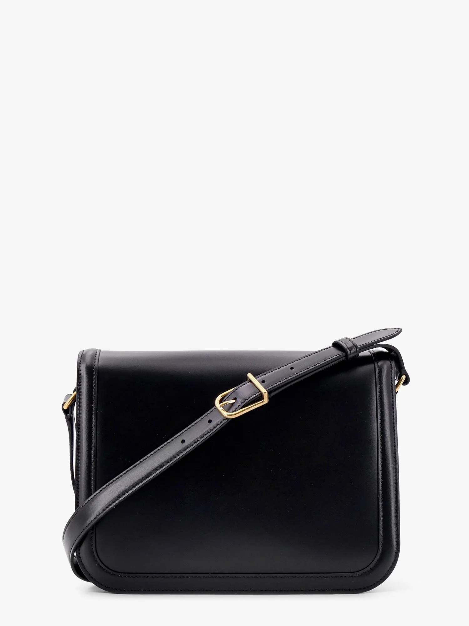 Valentino Garavani Valentino Garavani 9To5 Leather Shoulder Bag With Vlogo Signature Closure - Image 3