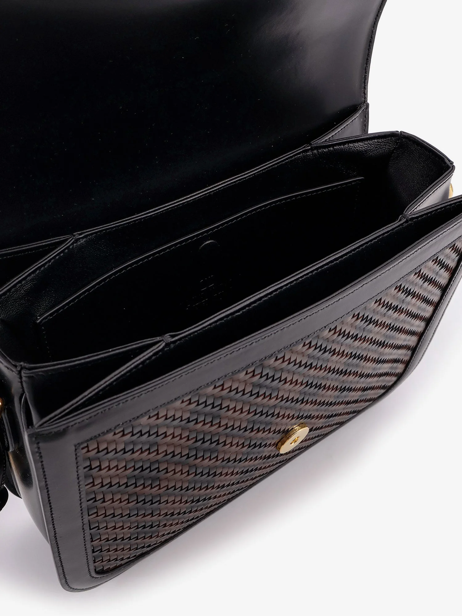Valentino Garavani Valentino Garavani 9To5 Woven Leather Shoulder Bag - Image 5