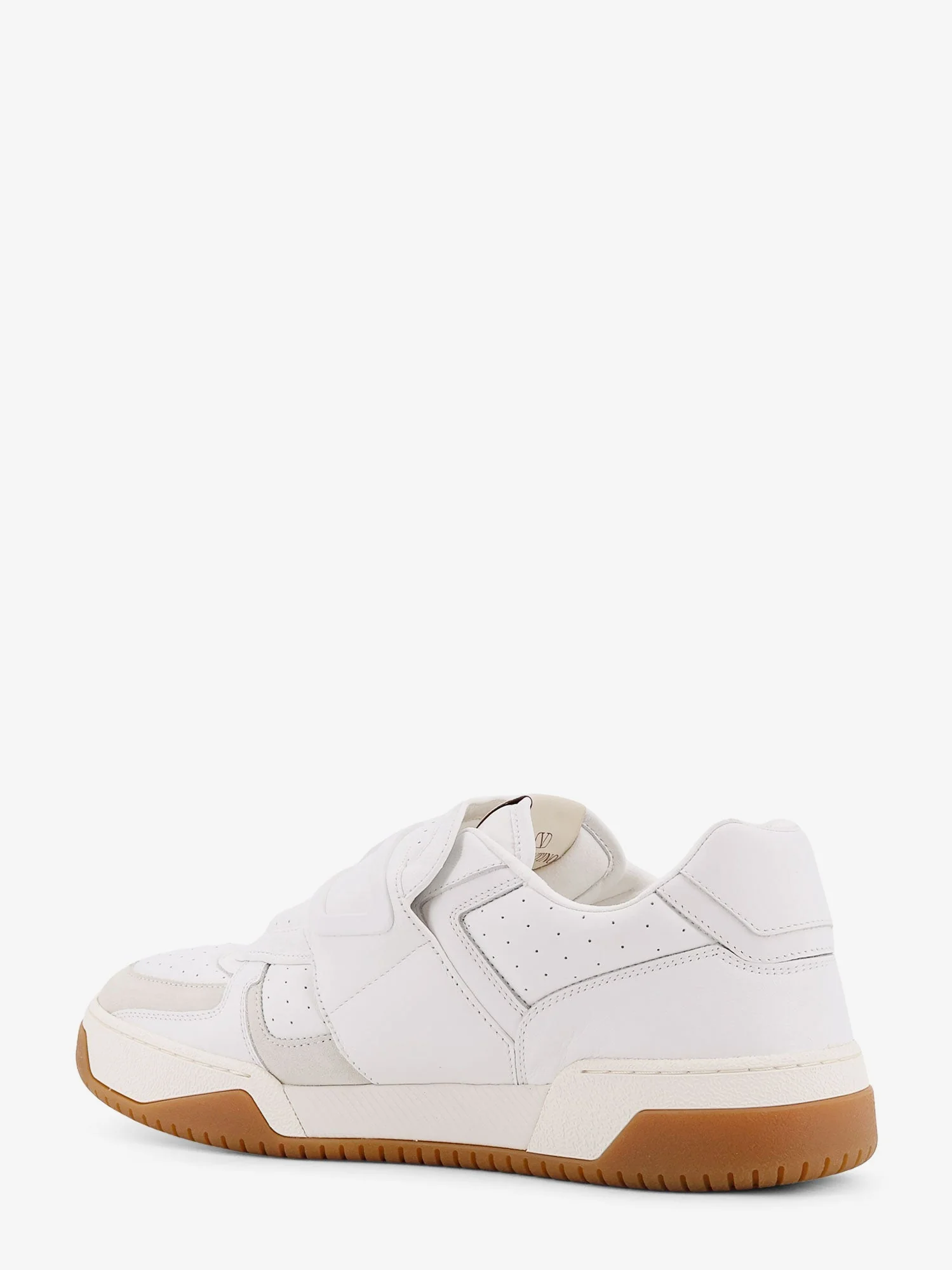 Valentino Garavani Valentino Garavani Joie De Jouer Leather Low-Top Sneakers - Image 3