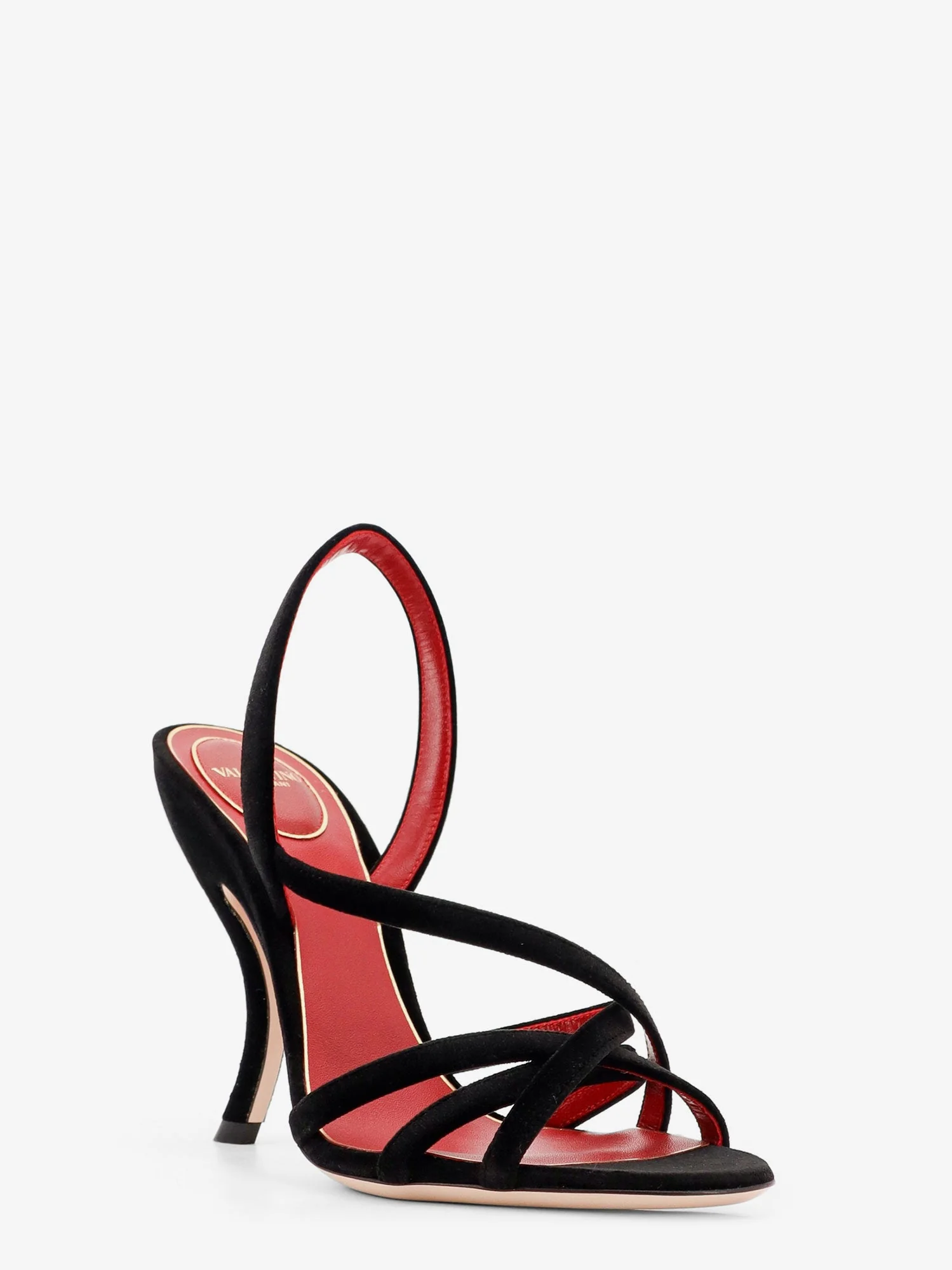 Valentino Garavani Valentino Garavani Velvet Sandals - Image 2