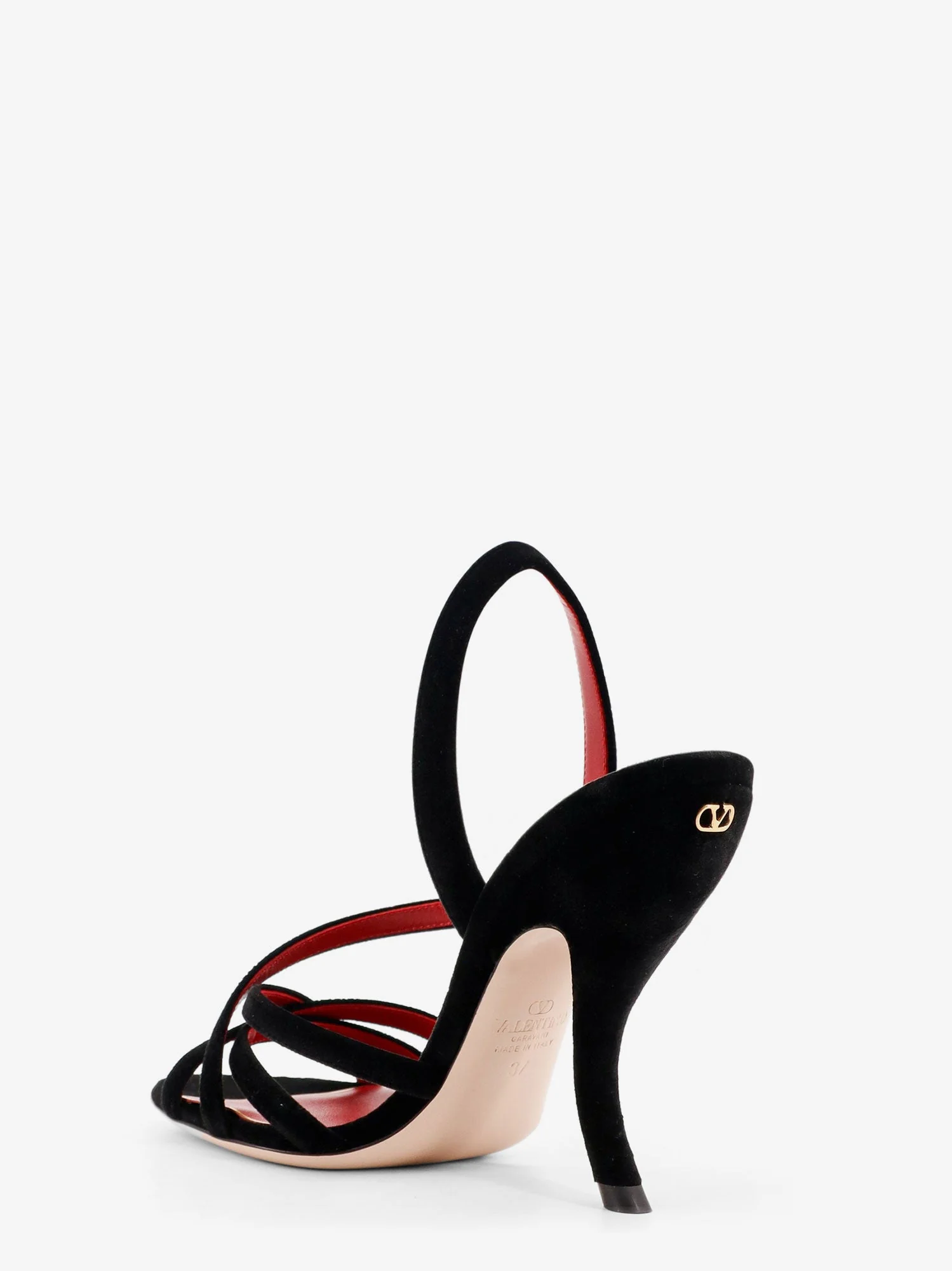 Valentino Garavani Valentino Garavani Velvet Sandals - Image 3