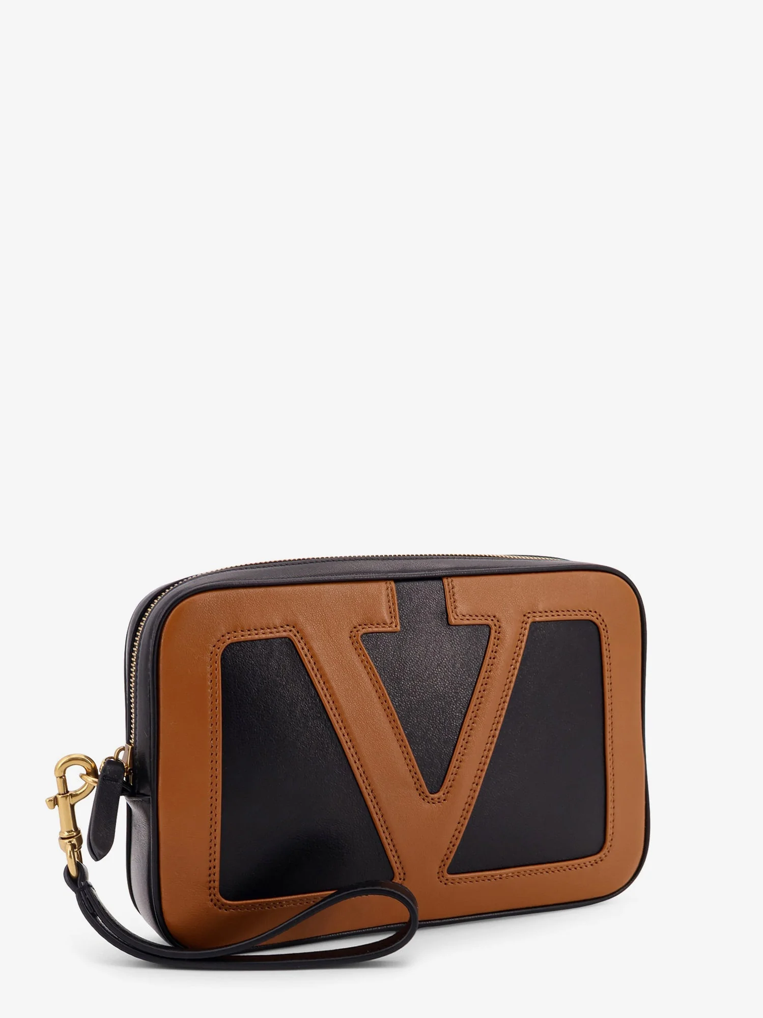Valentino Garavani Valentino Garavani Viva Superstar Leather Clutch - Image 4