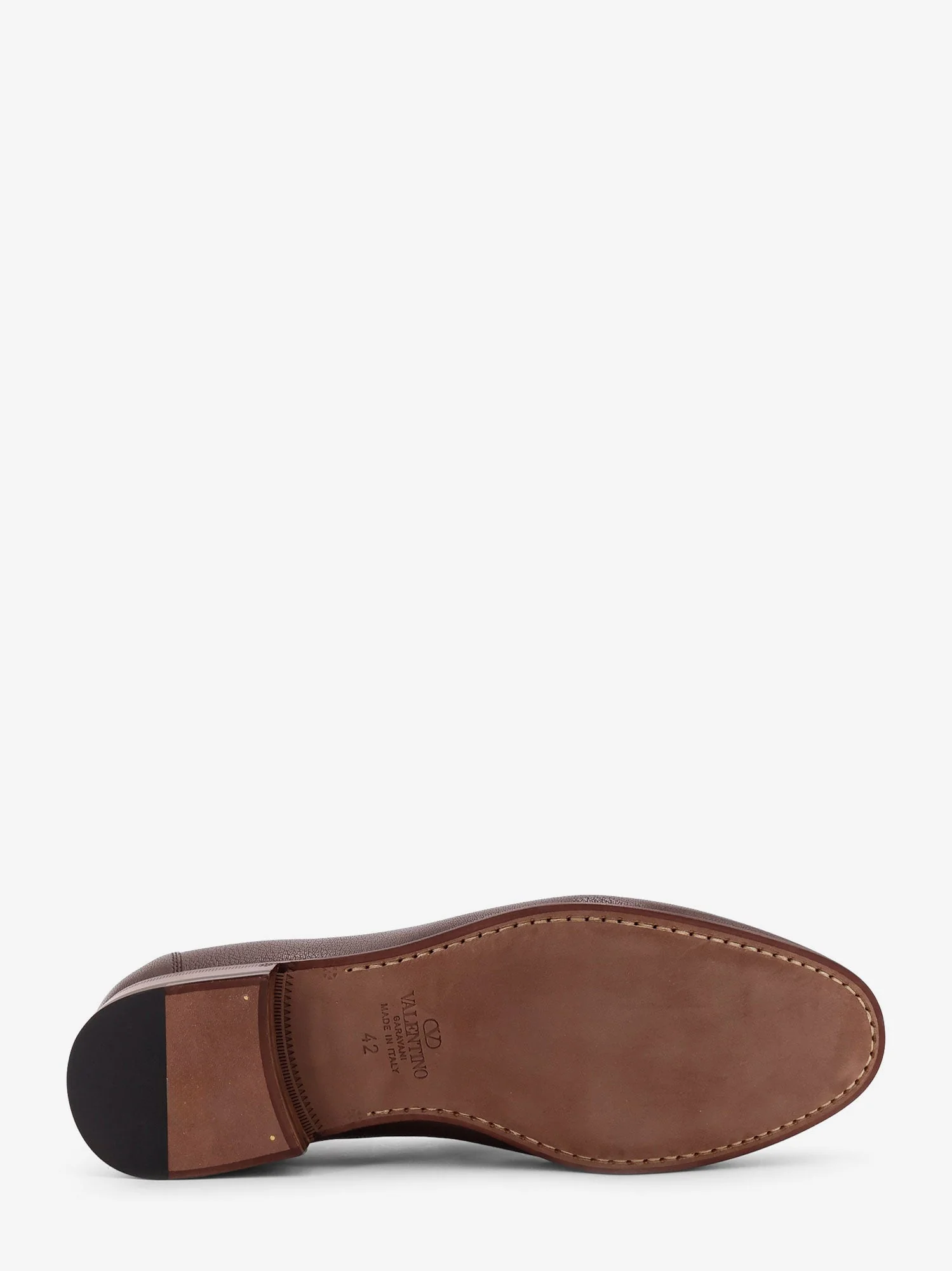 Valentino Garavani Valentino Garavani Vlogo Signature Leather Loafer - Image 4