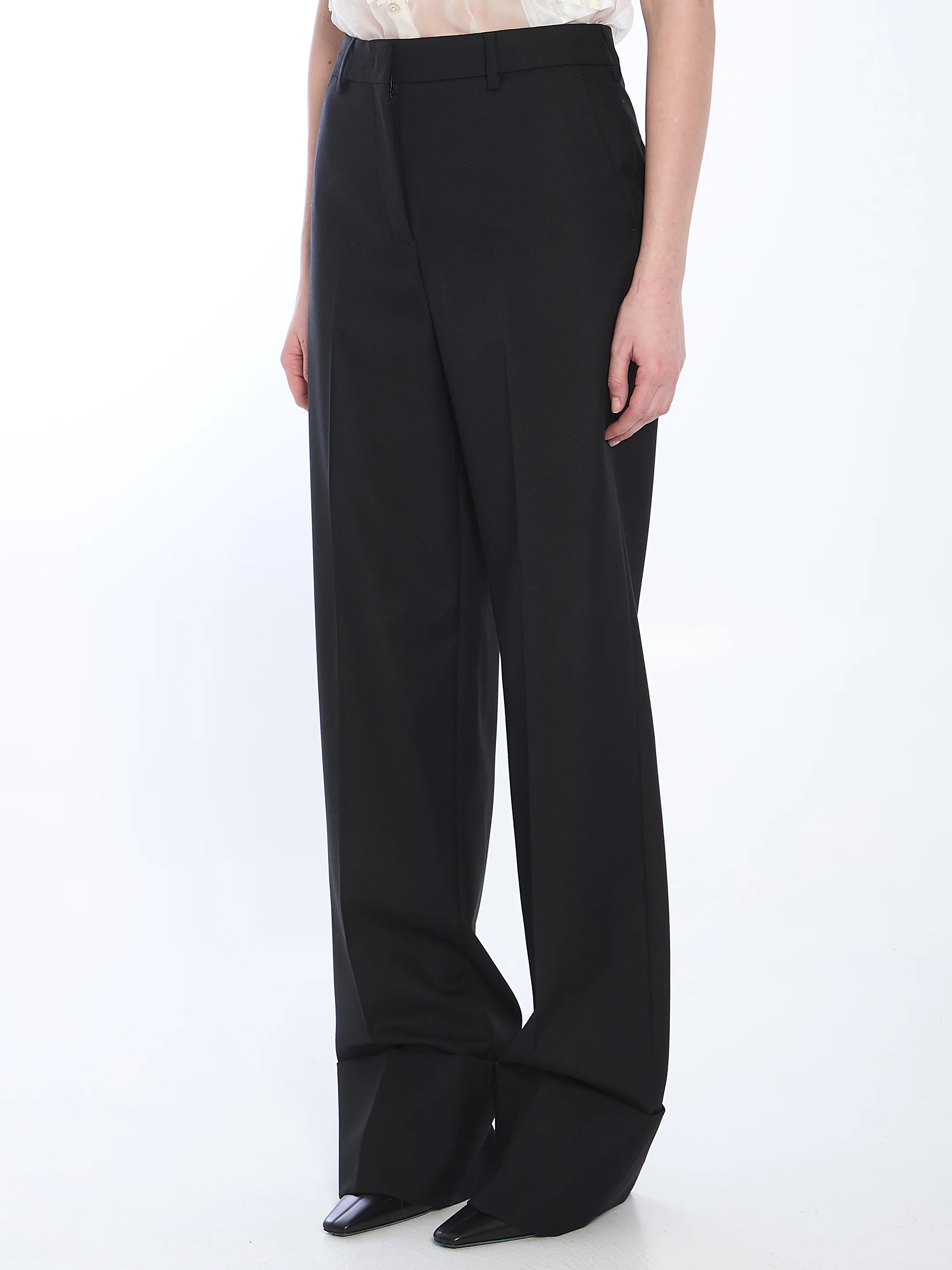 Valentino Garavani Virgin Wool Trousers - Image 2