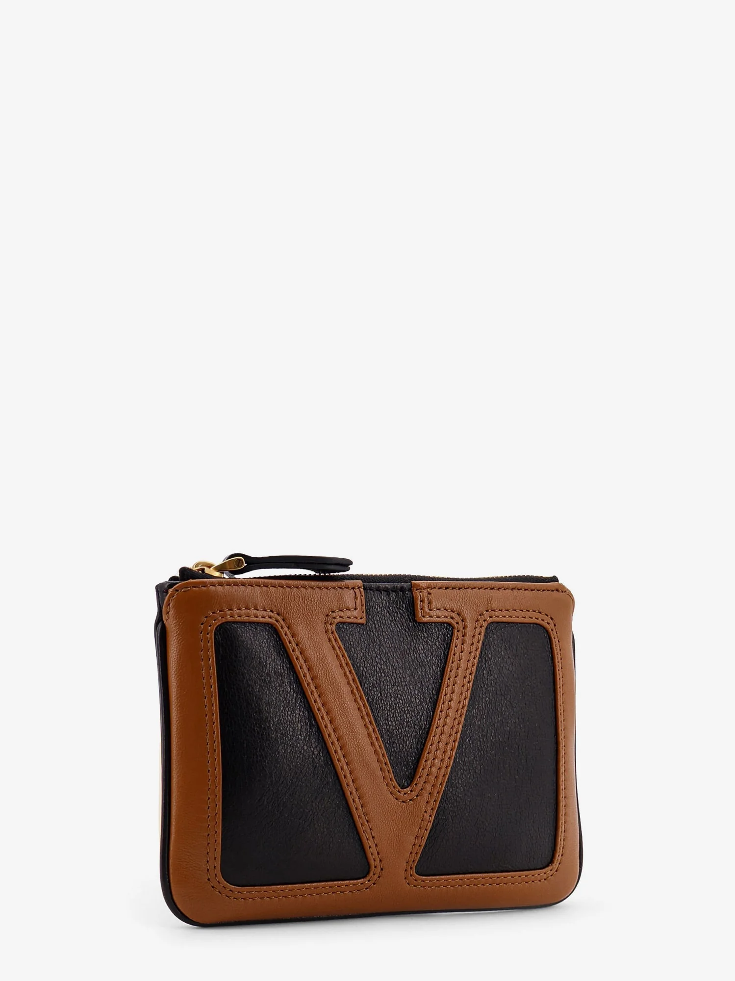 Valentino Garavani Viva Superstar Leather Clutch - Image 3