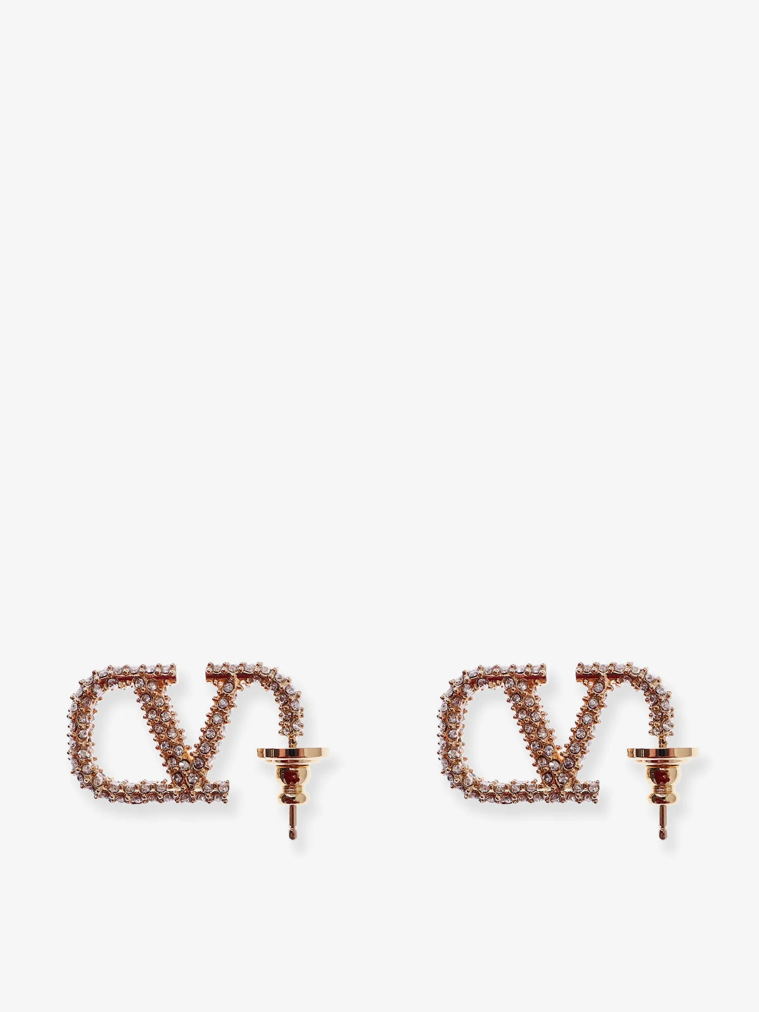 Valentino Garavani Vlogo Signature Earrings With Swarovski® Crystals
