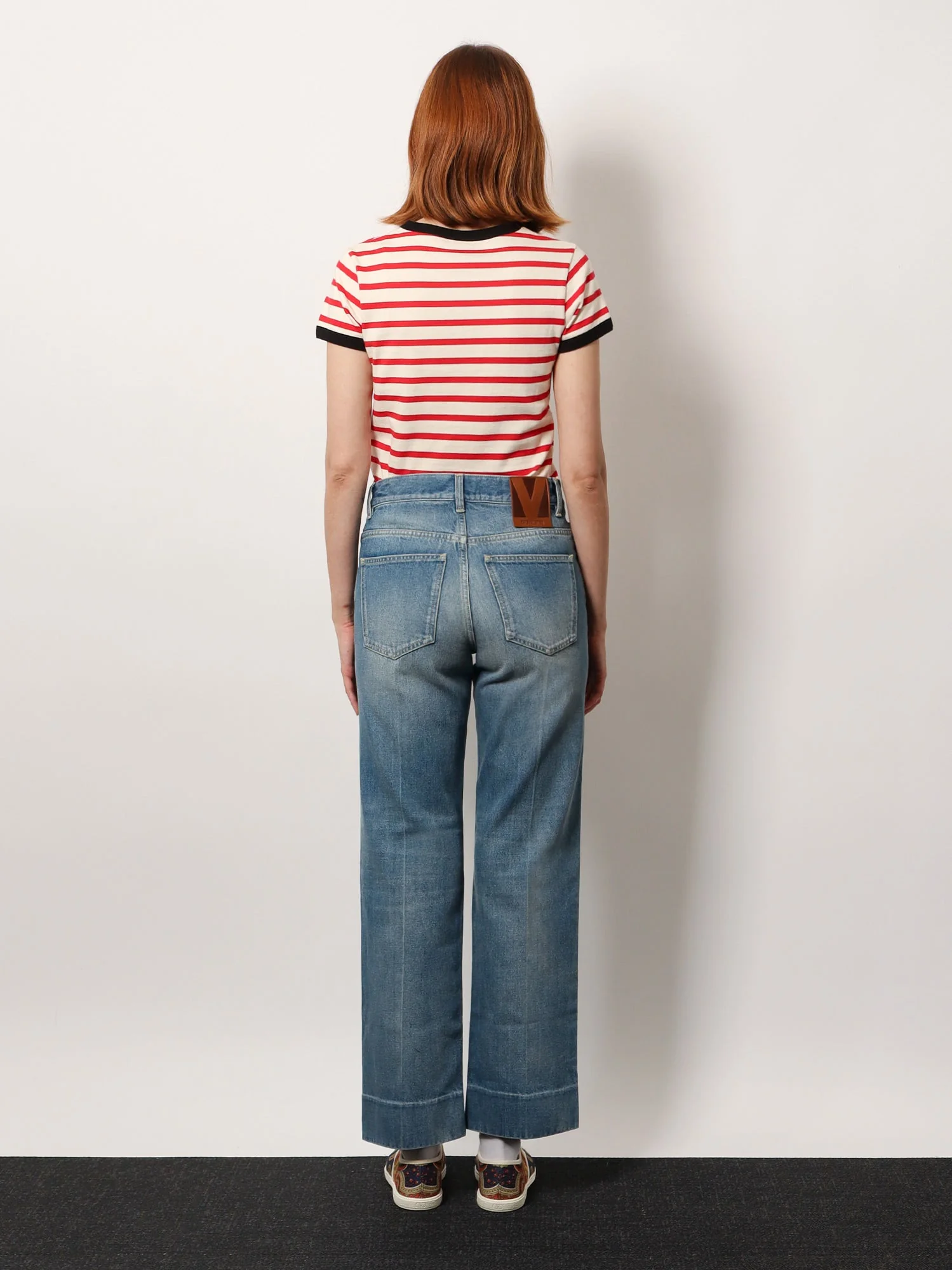Valentino Jeans With Chex Valentino Detail - Image 3
