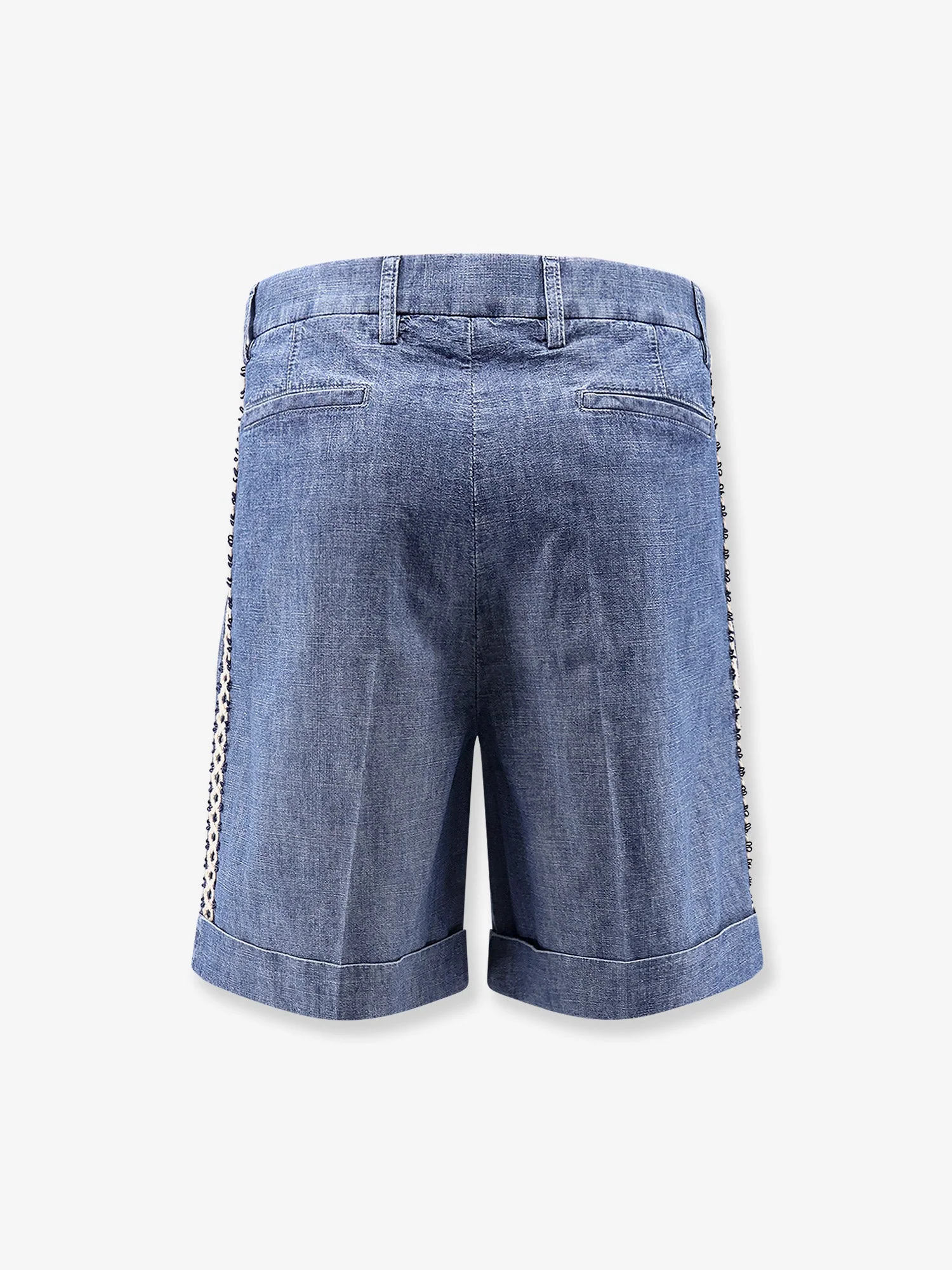 Valentino Valentino Denim Shorts - Image 4