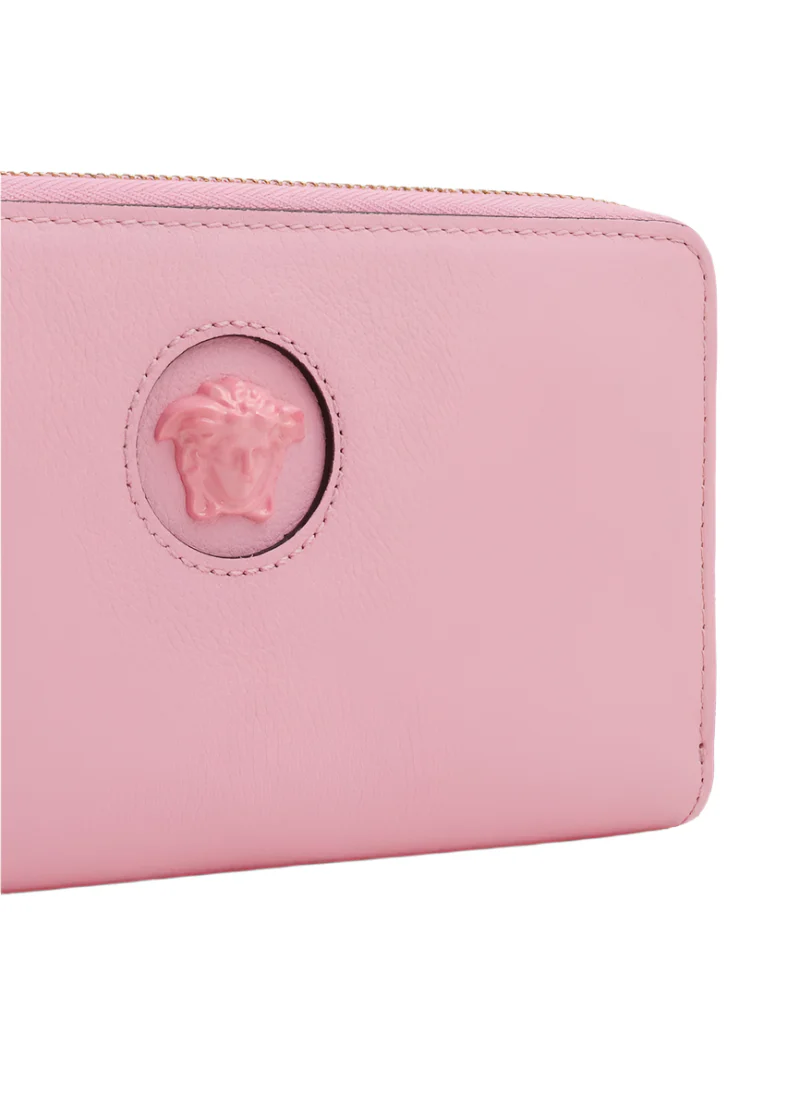 Versace Medusa Leather Zip-Around Wallet - Image 5