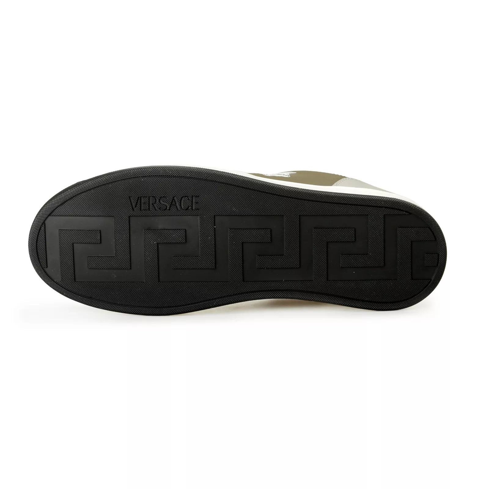 Versace Men's Medusa Sneakers in Khaki - Image 5