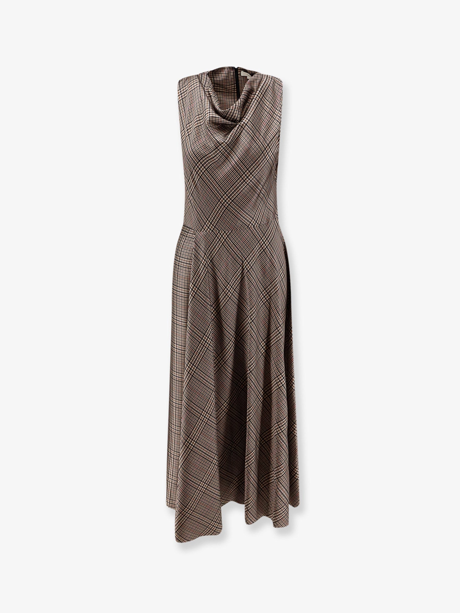 Vince. Tartan Long Dress