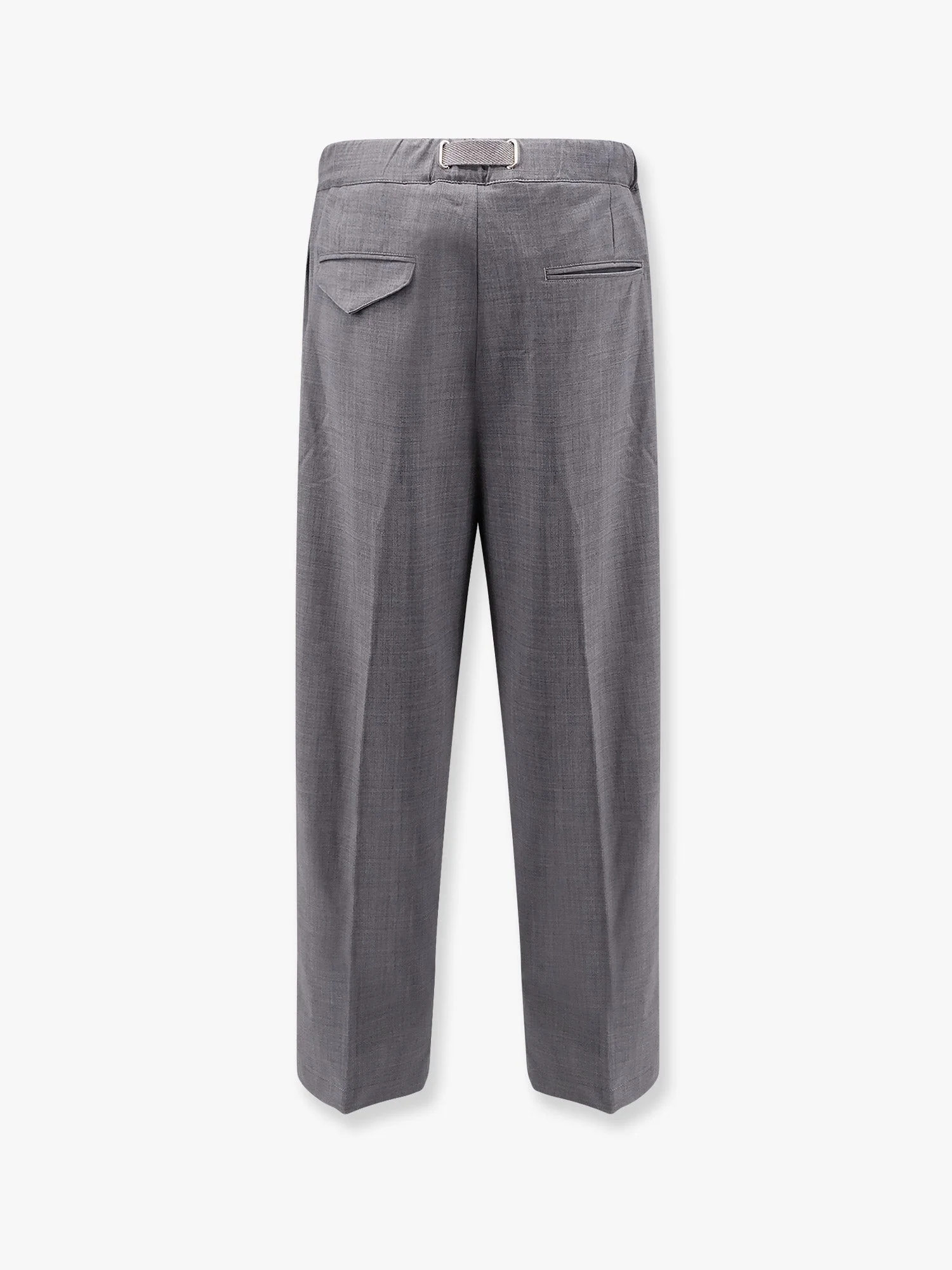 Whitesand Alex Wool Blend Trousers With Enamelled Detail - Image 2