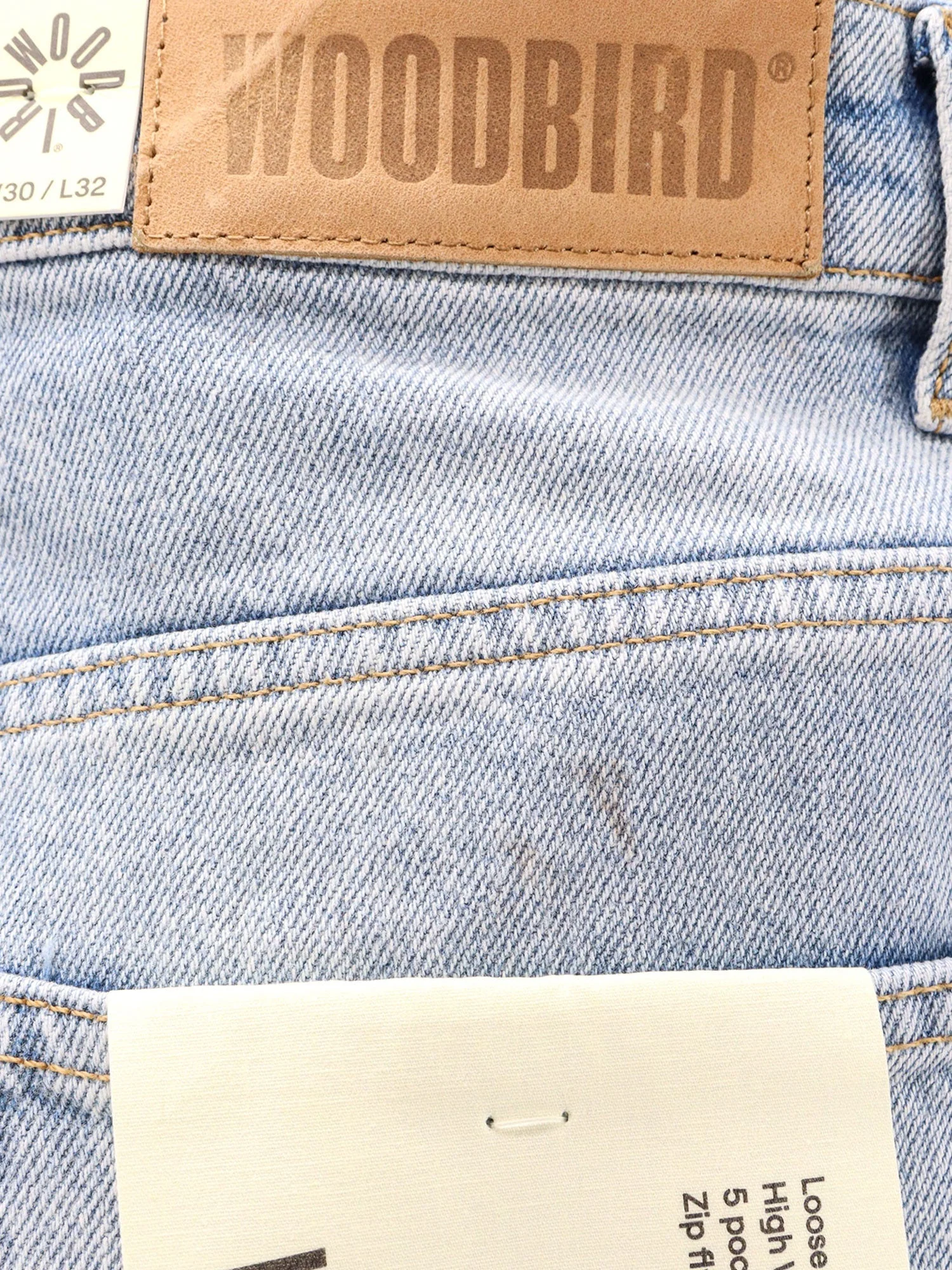 Woodbird Rami Store Loose Straight Leg Jeans - Image 3