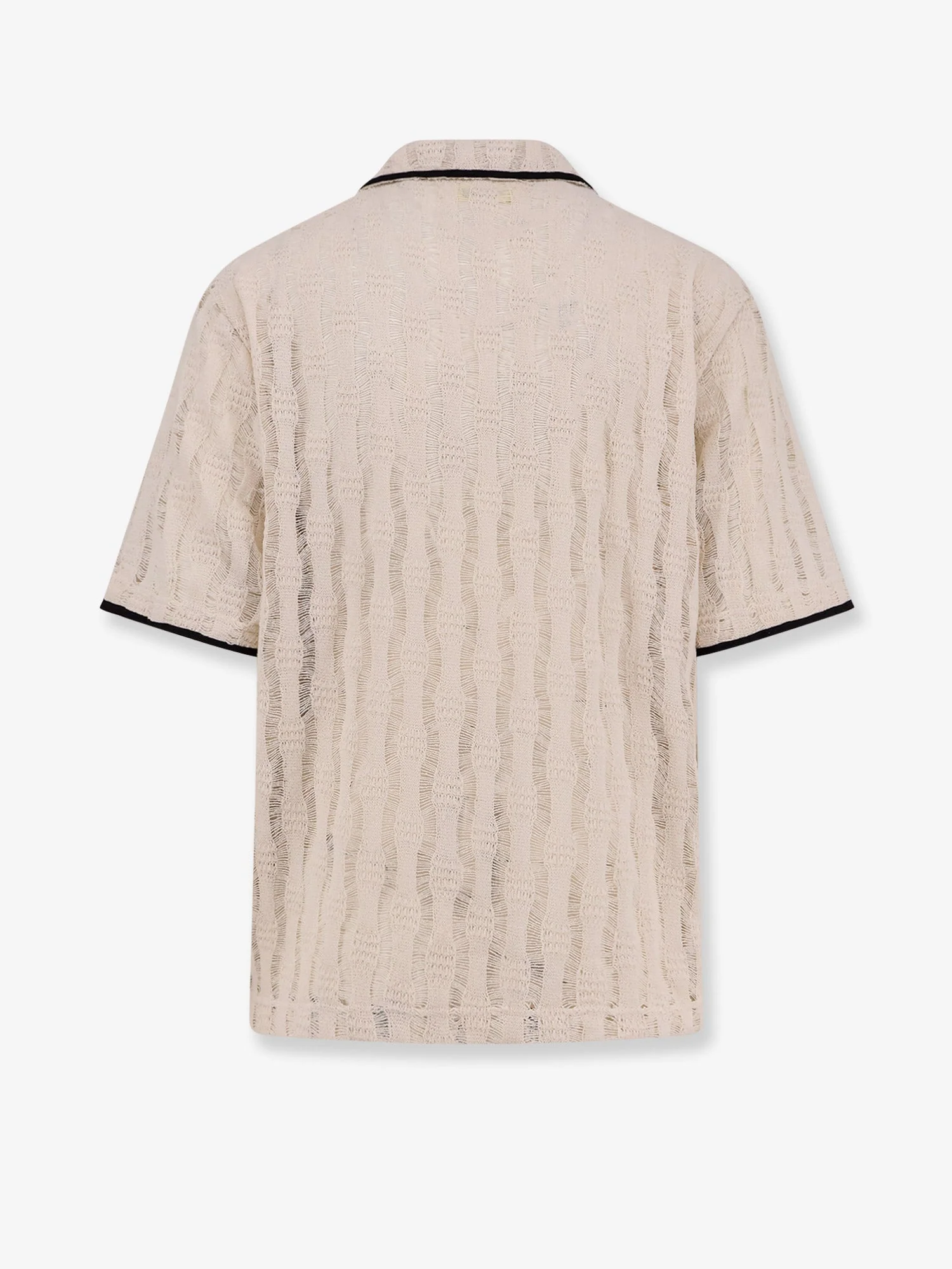 Woodbird Wb Sunny Granny Perforated Knit Shirt - Image 2