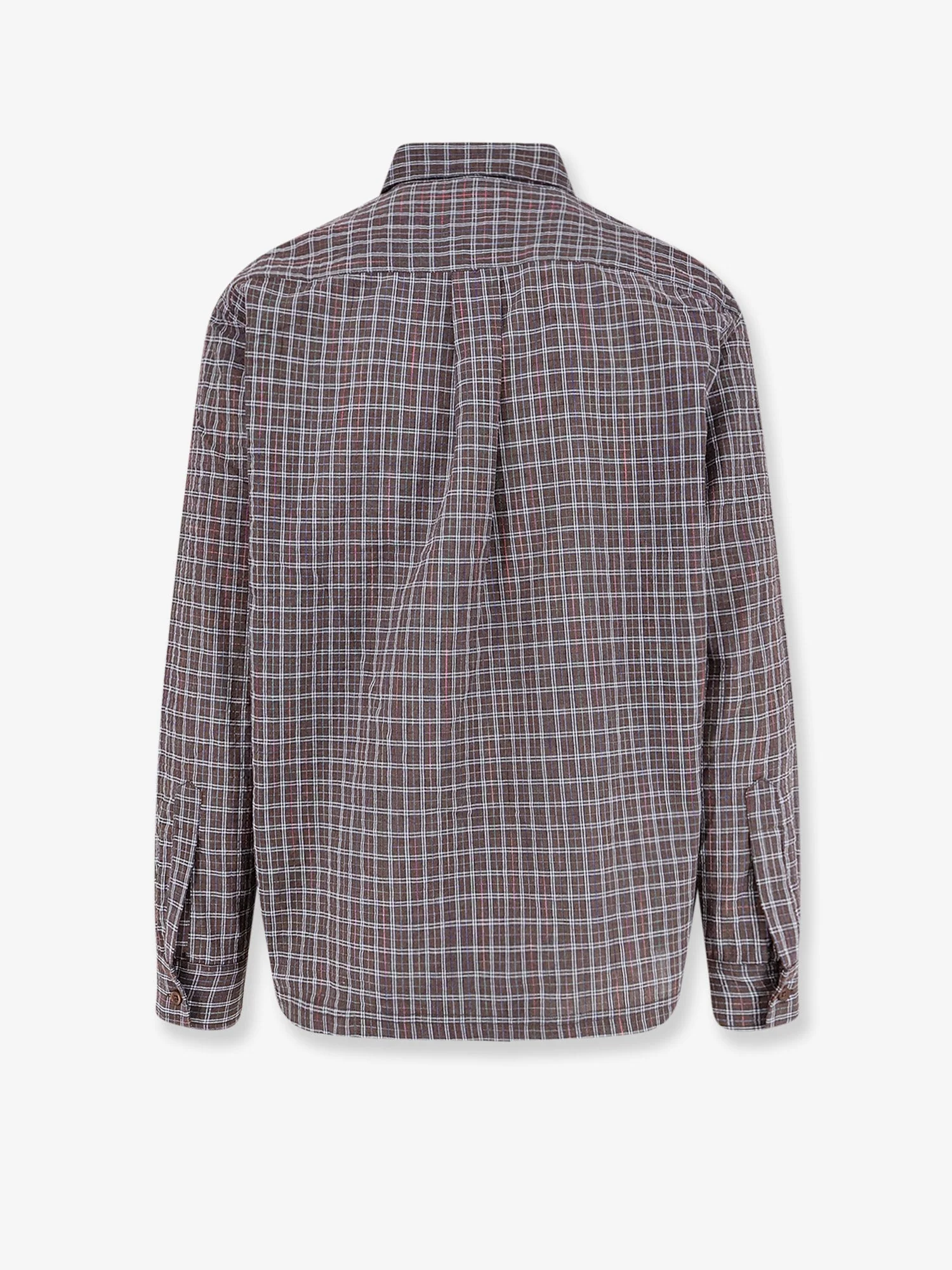 Woodbird Wbbuzo Chuck Cotton Blend Shirt With Check Print - Image 2