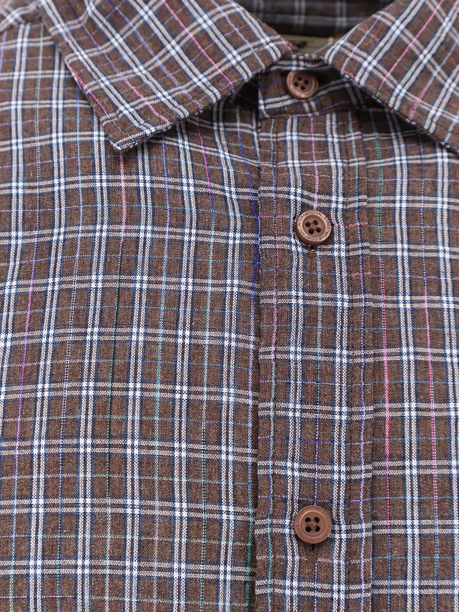 Woodbird Wbbuzo Chuck Cotton Blend Shirt With Check Print - Image 3
